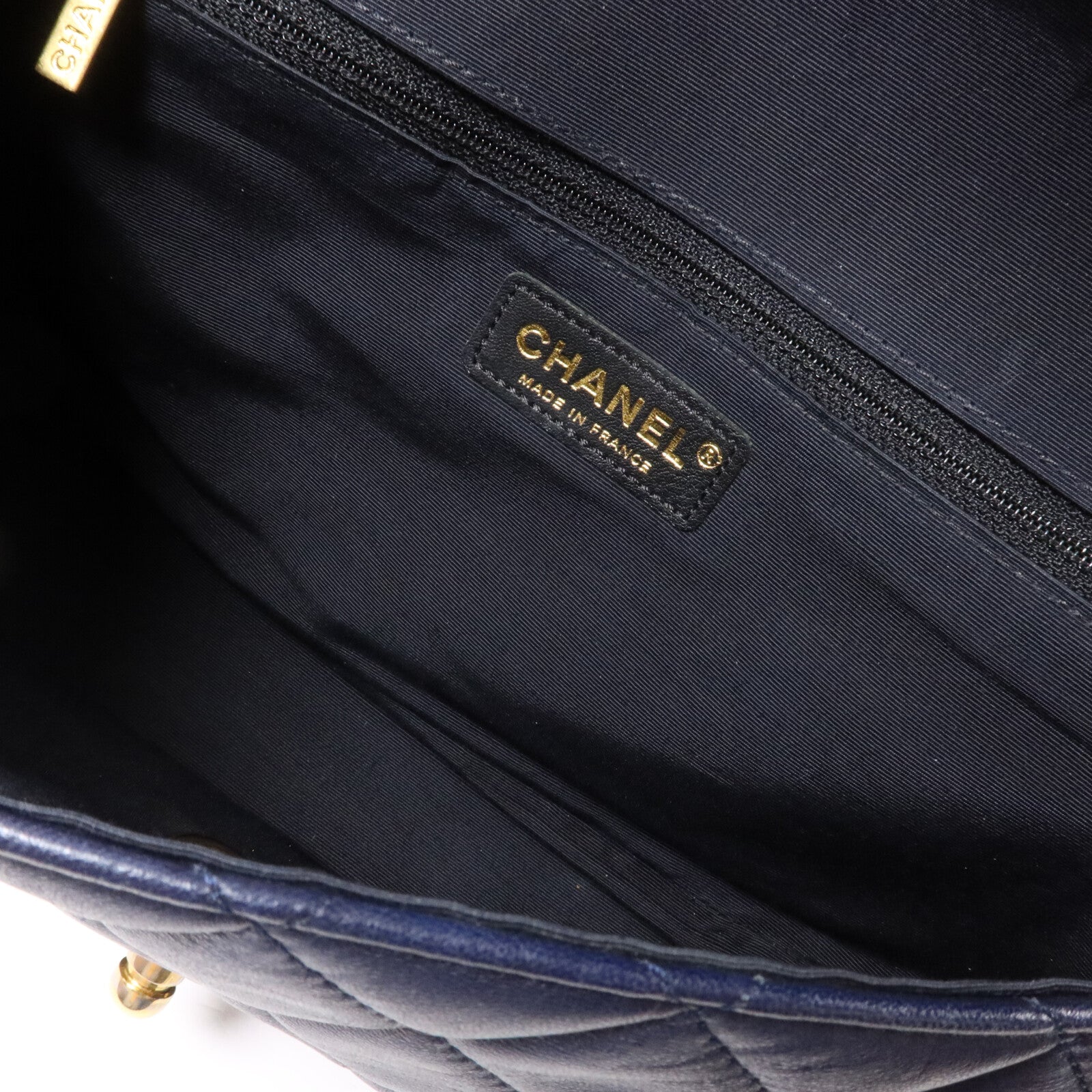 CHANEL 羊皮皮革Elegant CC Flap Bag鏈帶肩背袋
