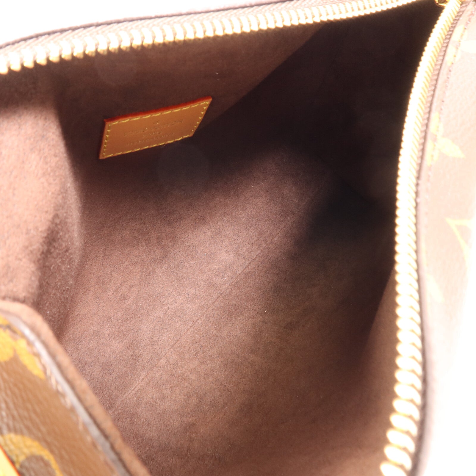 LOUIS VUITTON Monogram Side Trunk金扣手挽肩背兩用袋