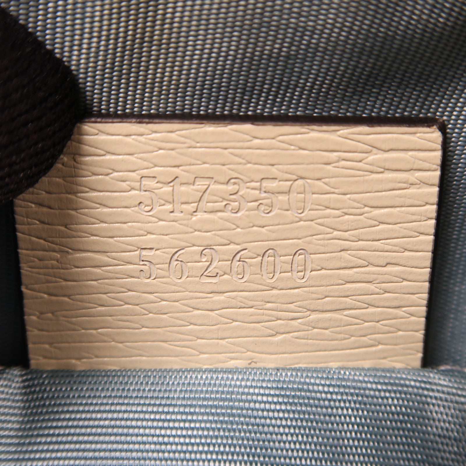 GUCCI 【激減優惠】塗層帆布Shoulder Bag金扣肩背袋綠色/米色