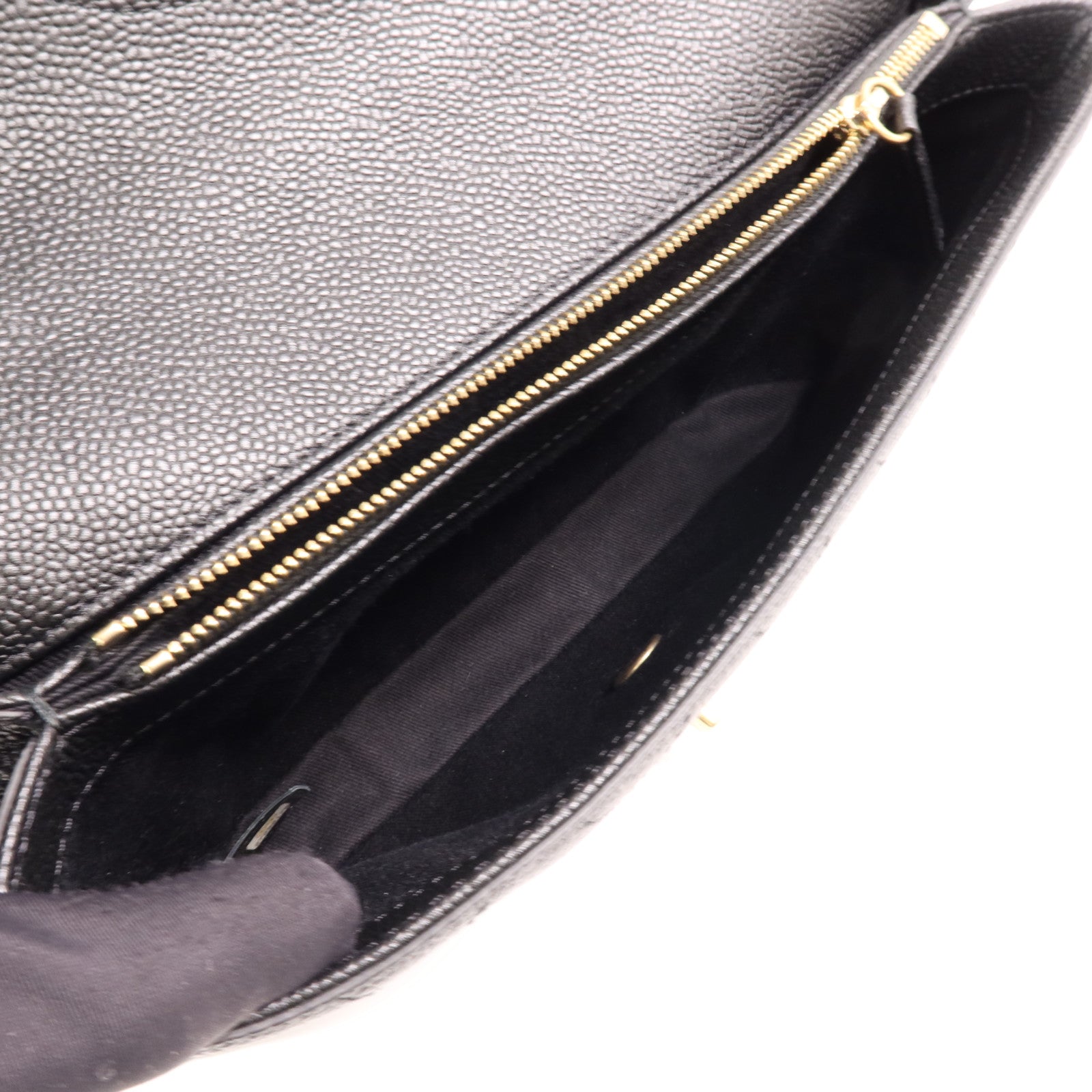 CHANEL 牛皮皮革2 Way Shoulder Bag金扣手挽肩背兩用袋