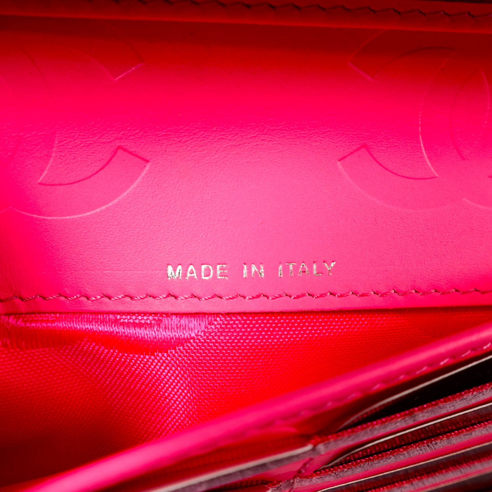 CHANEL 牛皮皮革Cambon Long Wallet長錢包