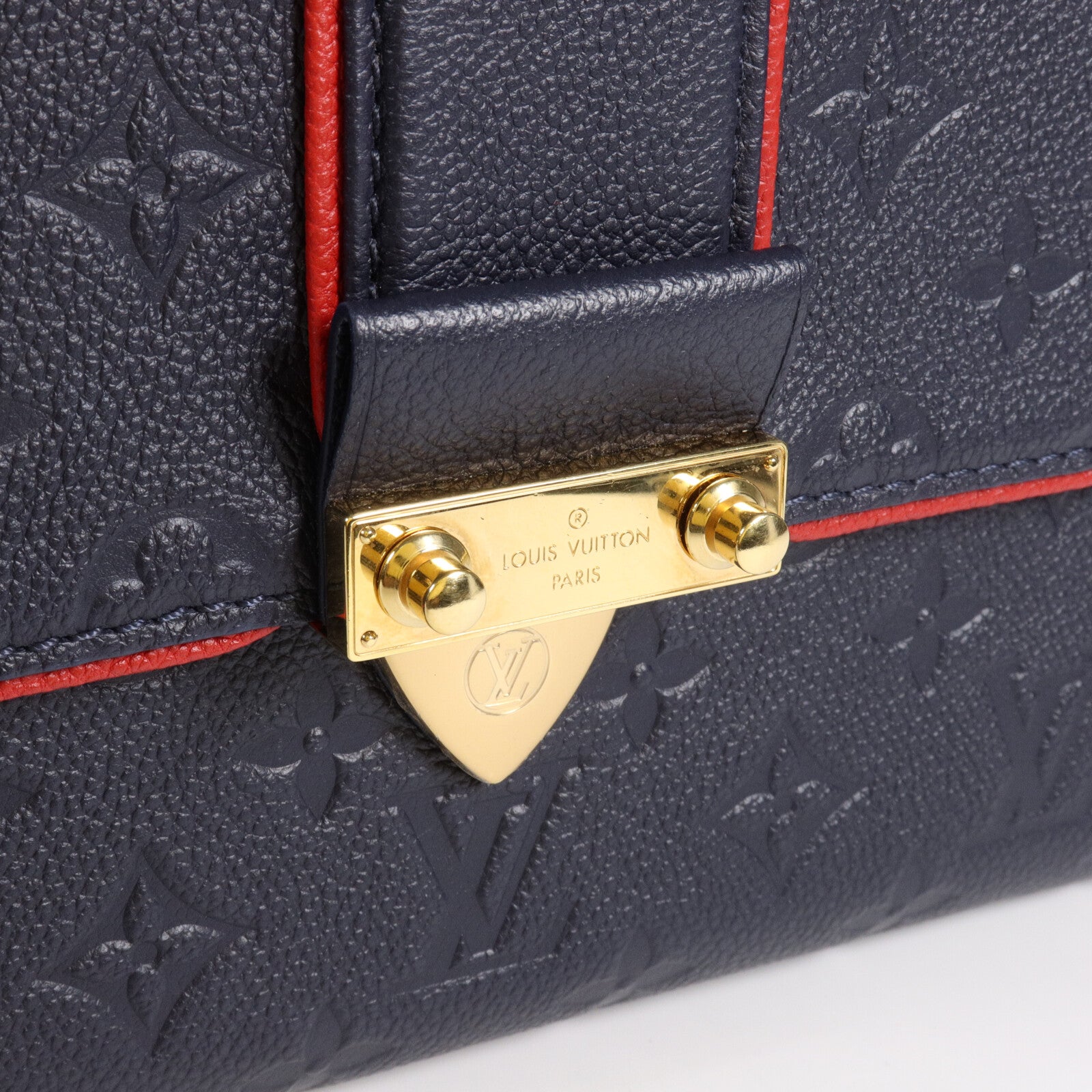 LOUIS VUITTON Monogram Empreinte Saint Sulpice PM鏈帶肩背袋