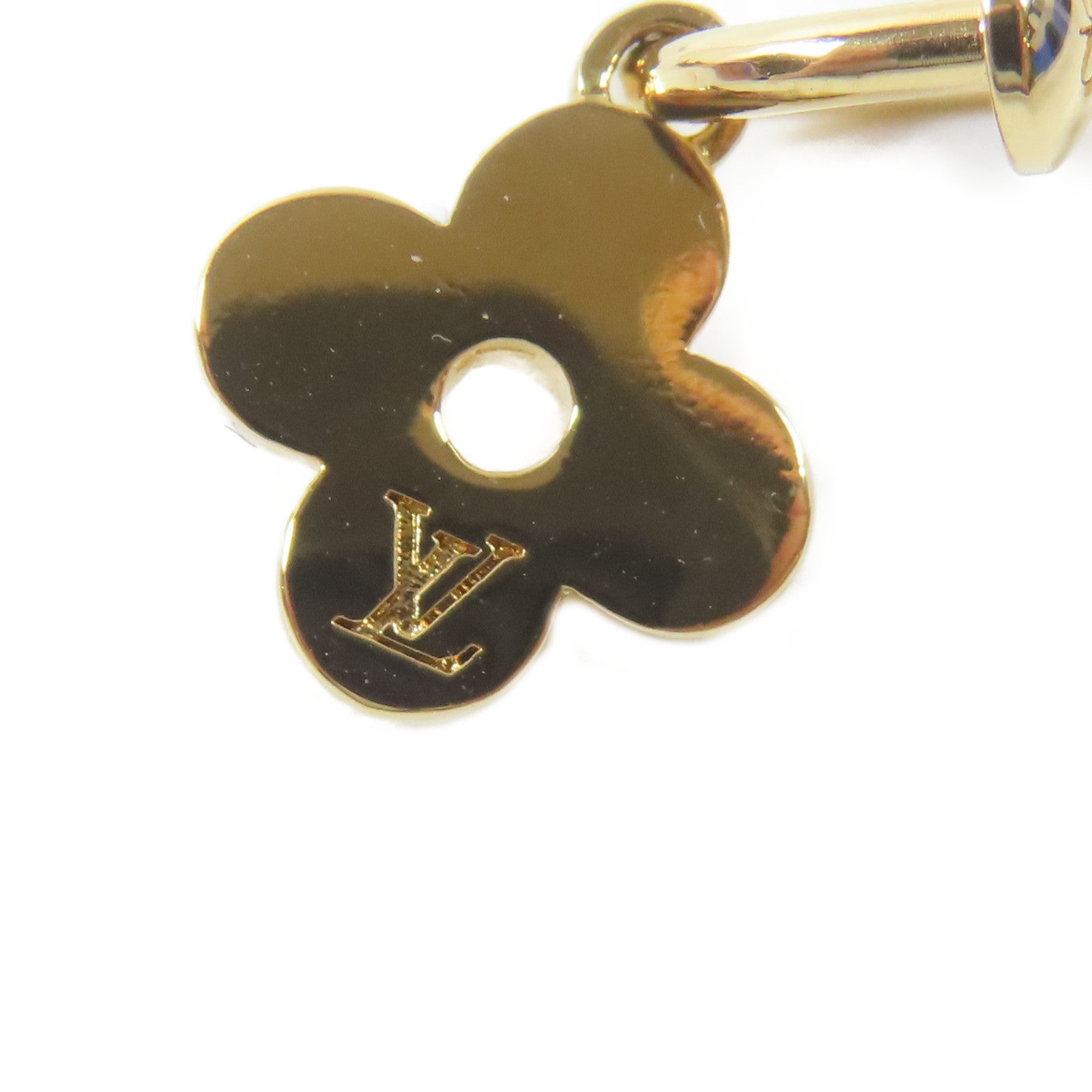 LOUIS VUITTON 金屬Blooming Earrings耳環金色