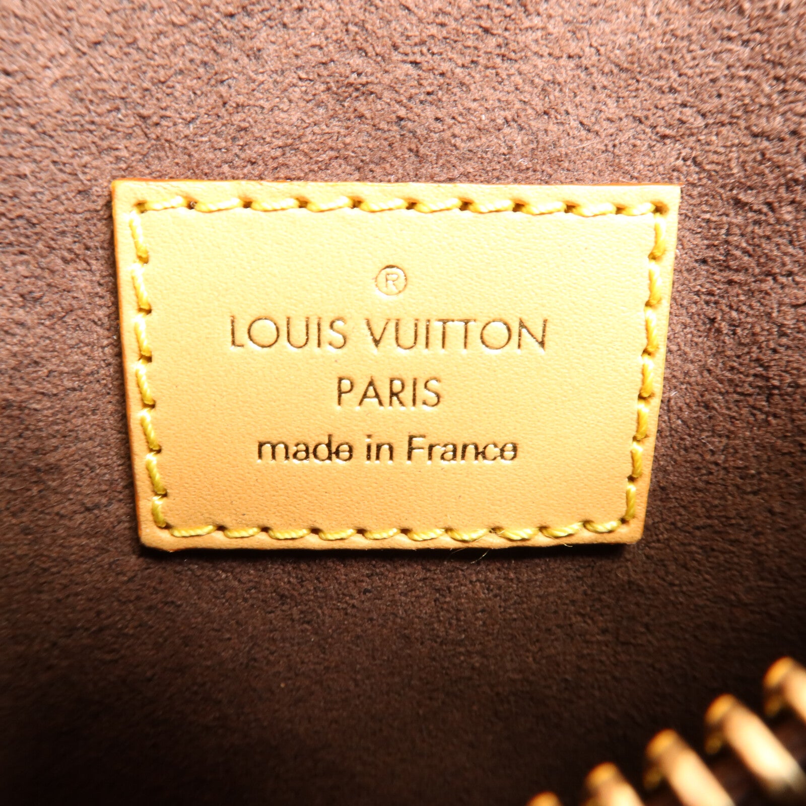 LOUIS VUITTON Monogram Side Trunk金扣手挽肩背兩用袋
