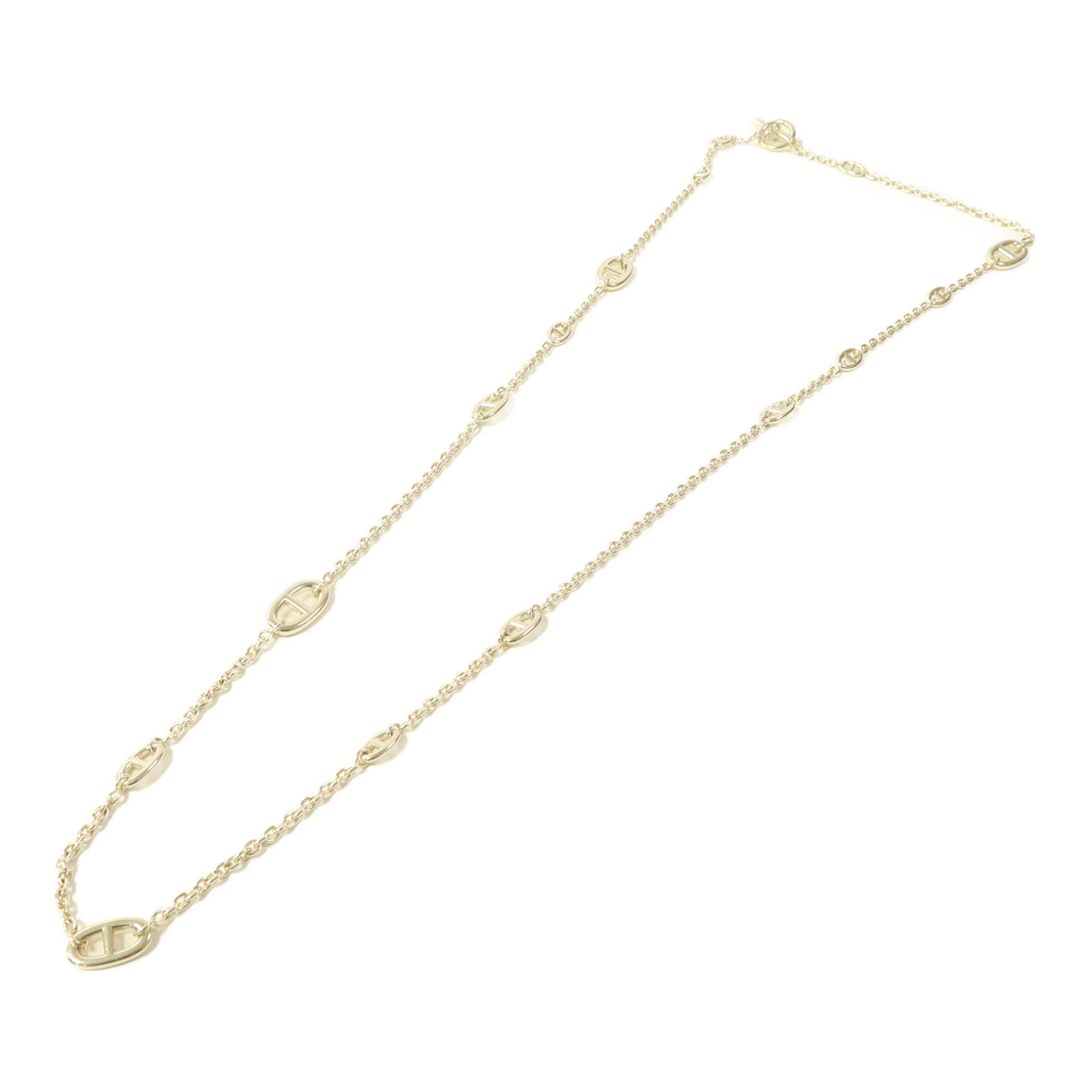 HERMES 925純銀Farandole Necklace項鏈銀色