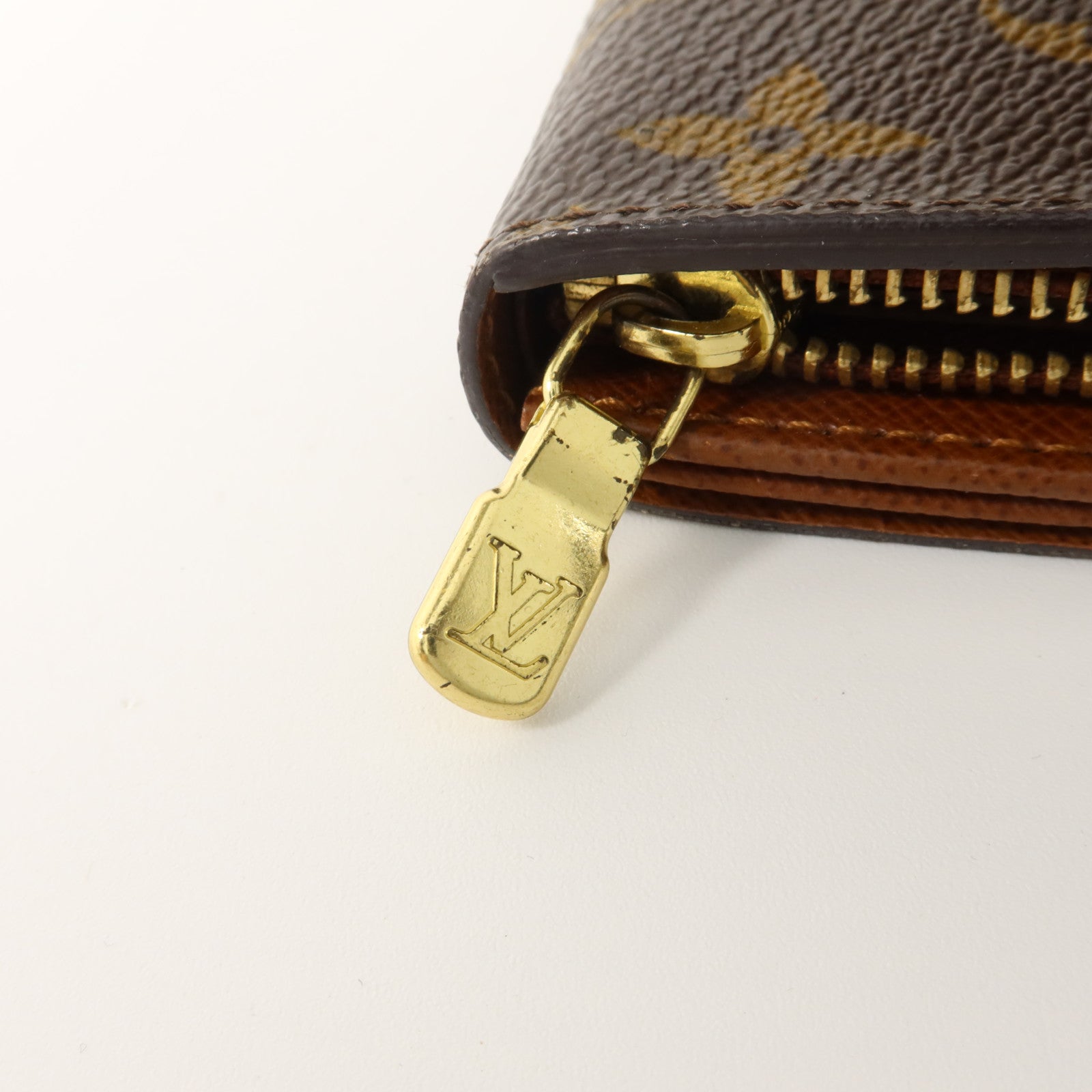 LOUIS VUITTON Monogram Porte Monnaie金扣錢包