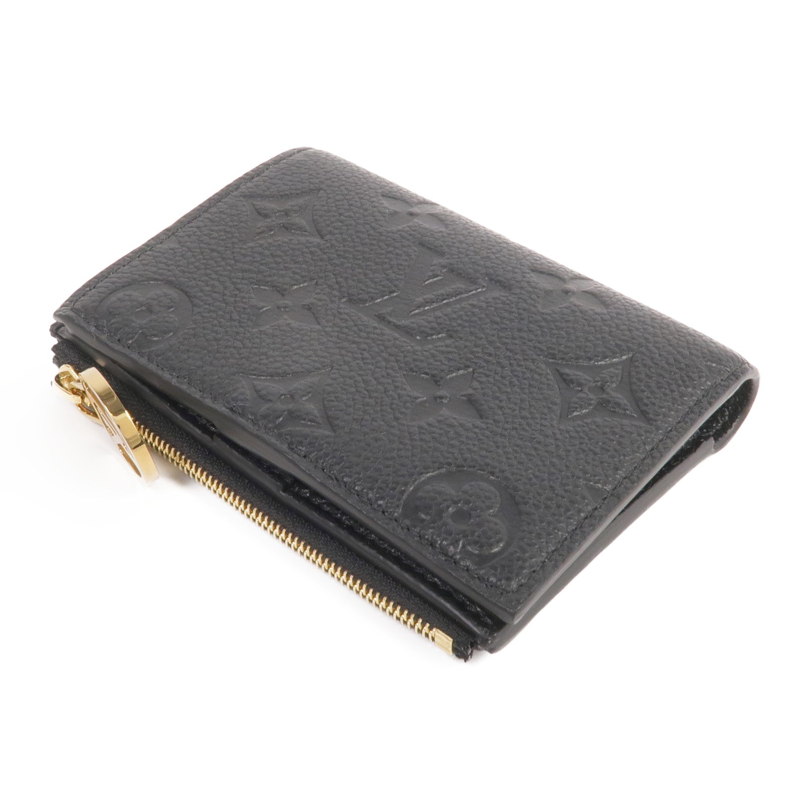 LOUIS VUITTON Monogram Empreinte Lisa Wallet金扣錢包
