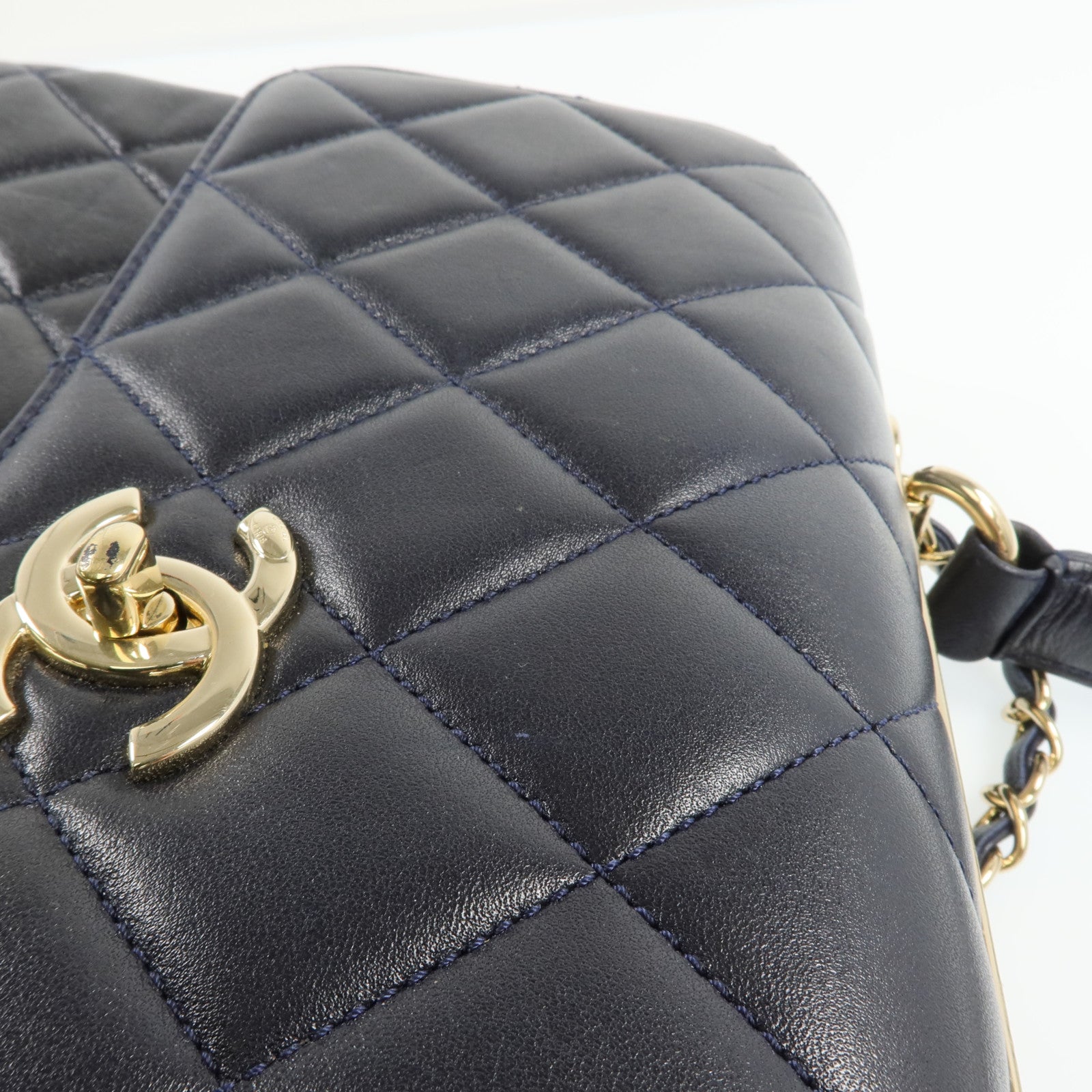 CHANEL 羊皮皮革Trendy CC金扣鏈帶肩背袋