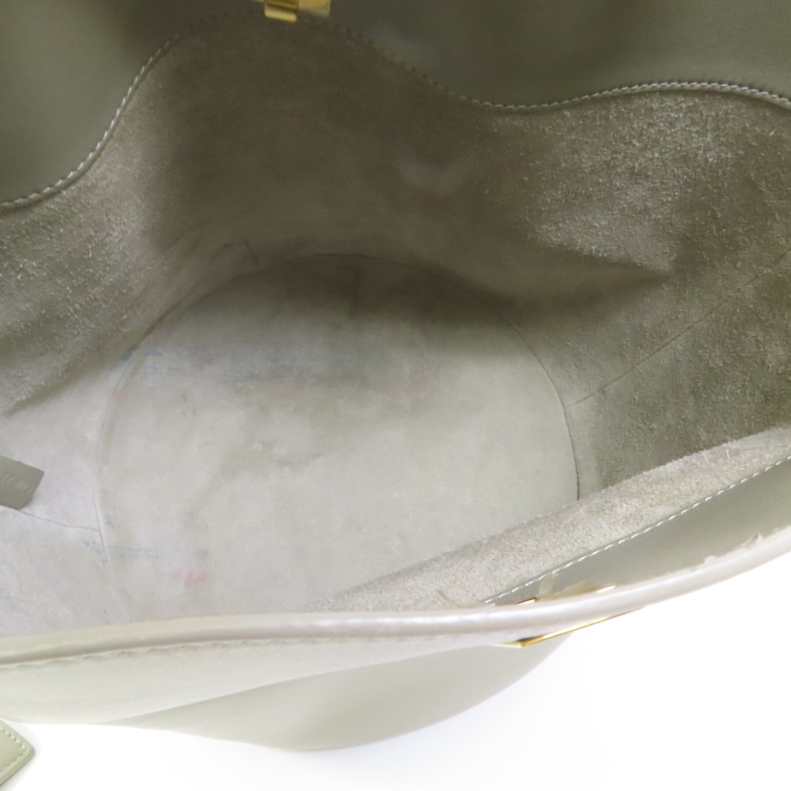 CELINE 牛皮皮革Bucket 16金扣手挽肩背兩用袋