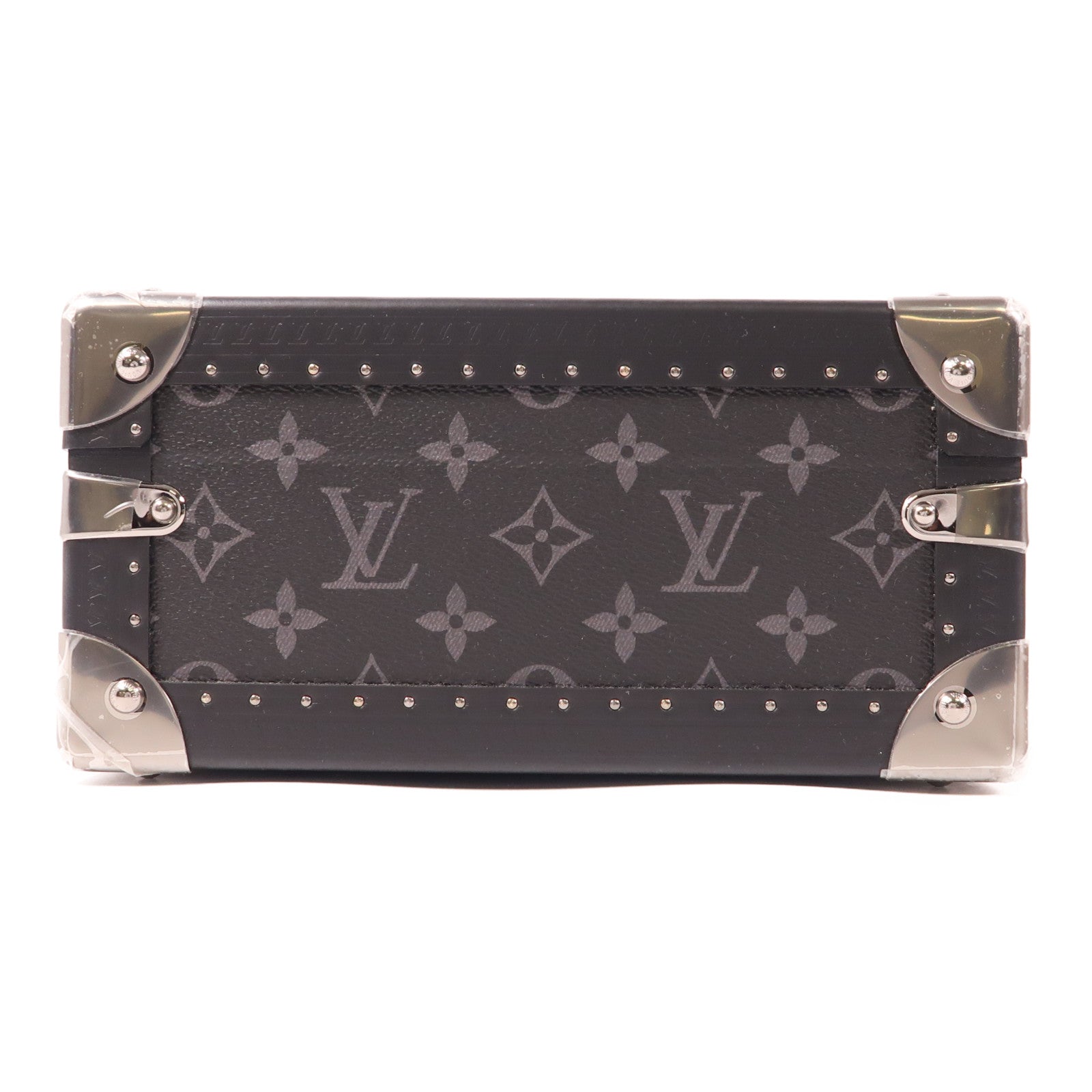 LOUIS VUITTON Monogram Eclipse Coffret Joaillerie銀扣珠寶盒