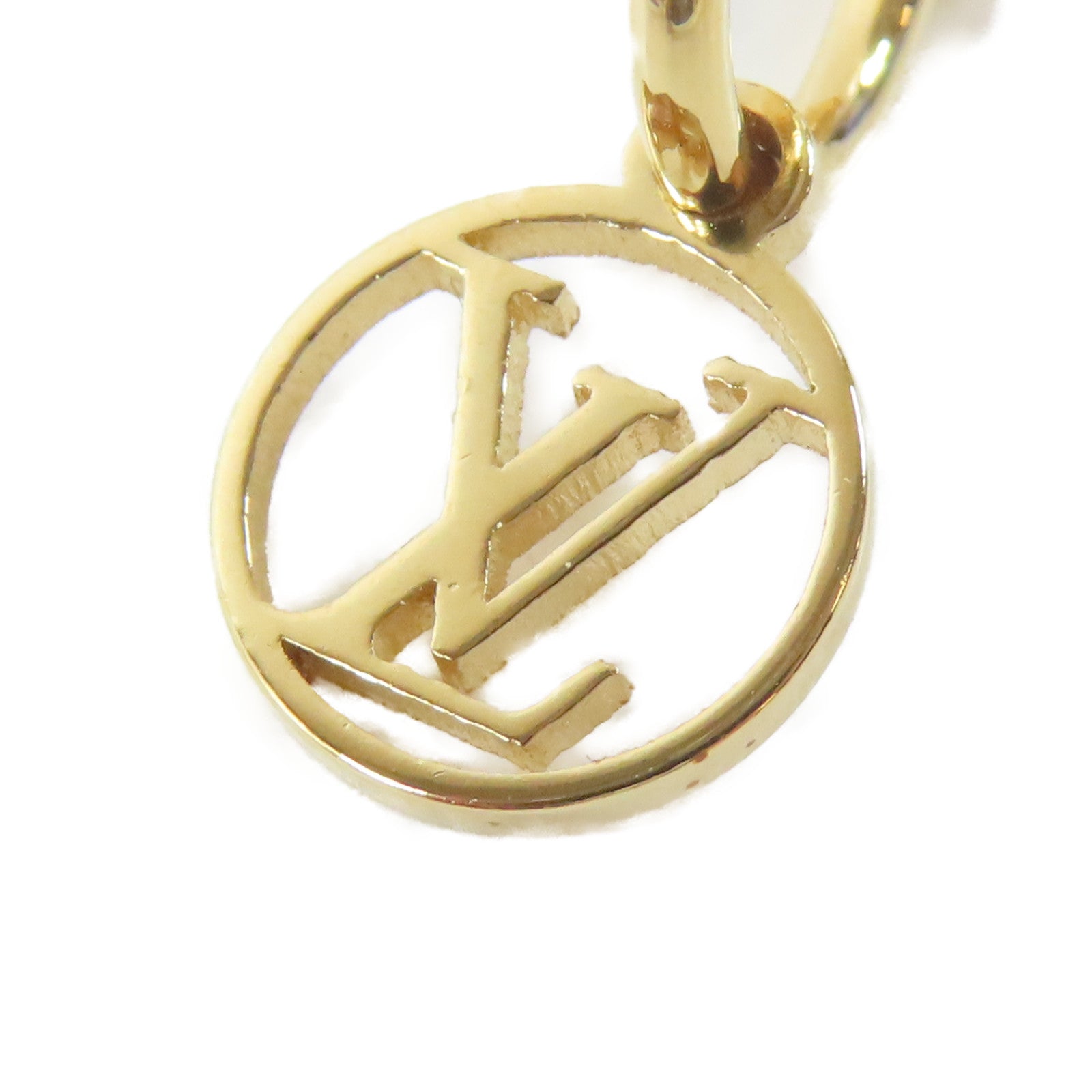 LOUIS VUITTON 金屬Blooming Earrings耳環金色