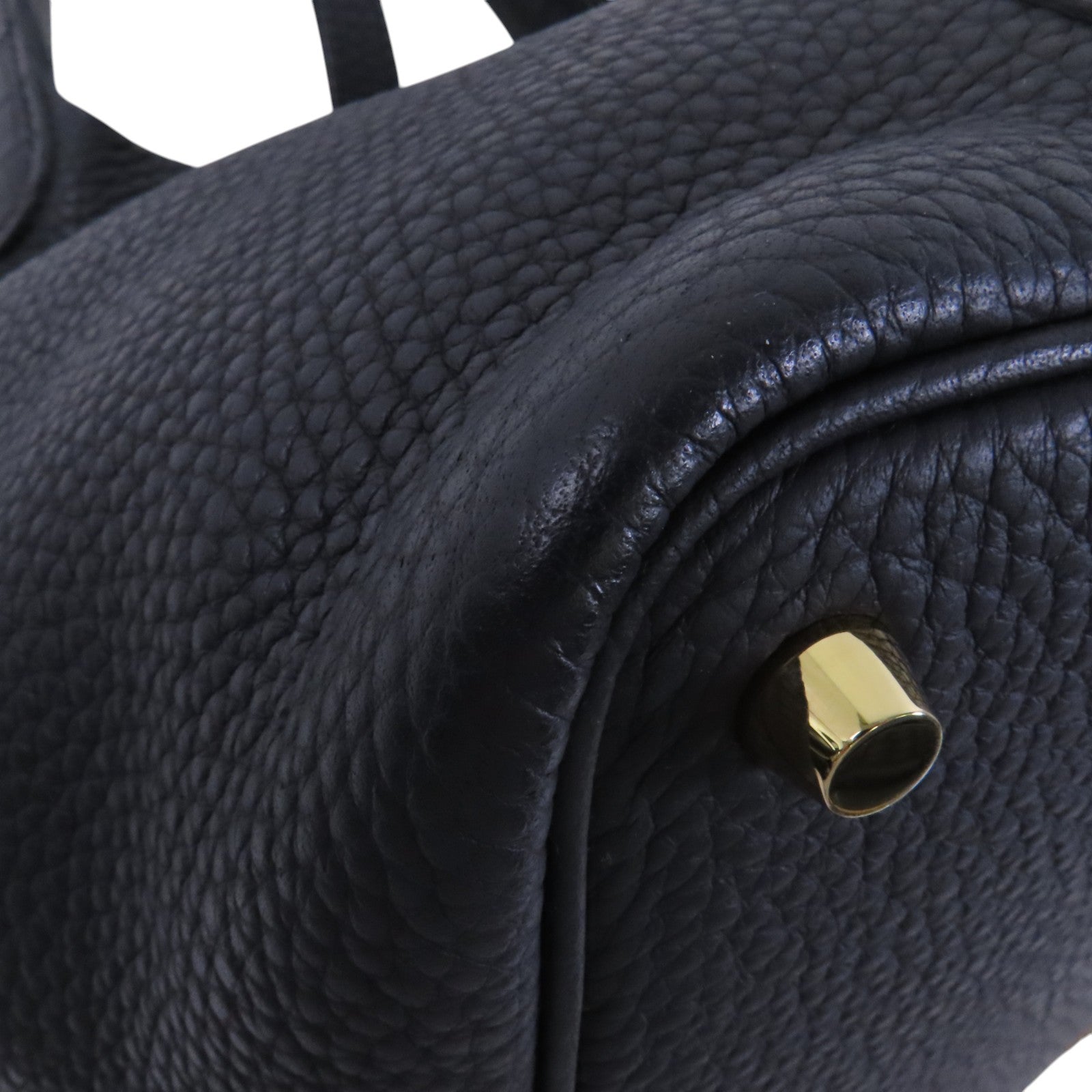 HERMES Clemence皮革/鱷魚皮革Picotin PM Touch金扣手挽袋