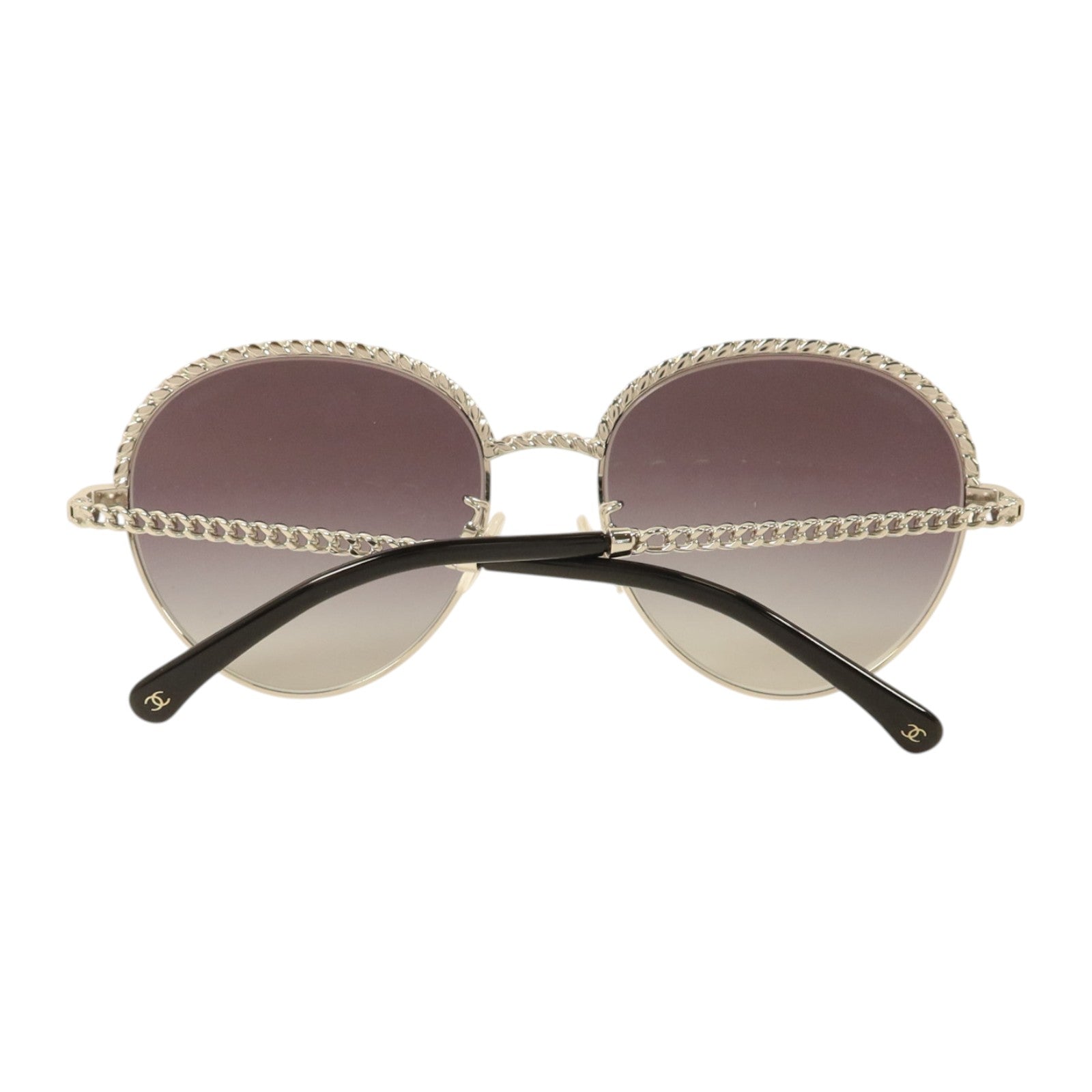 CHANEL 金屬/PVC Coco Mark Sunglasses太陽眼鏡