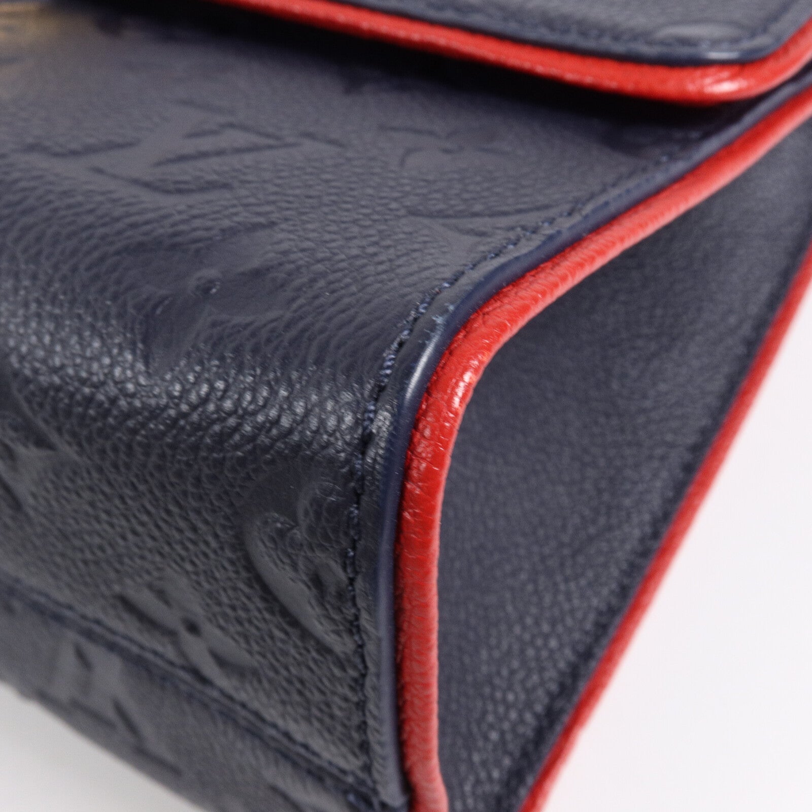 LOUIS VUITTON Monogram Empreinte Saint Sulpice PM鏈帶肩背袋
