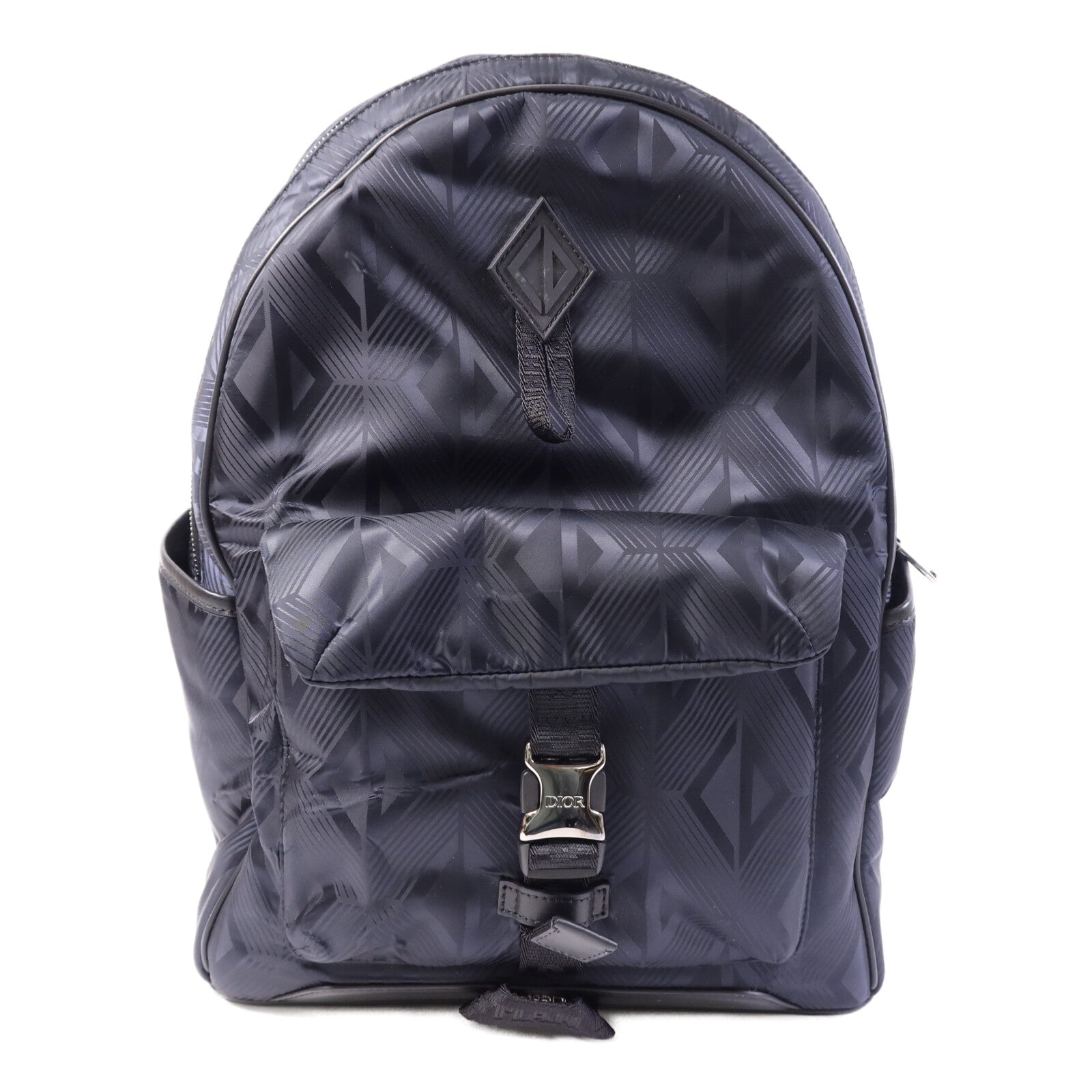 Dior 尼龍Backpack銀扣背包