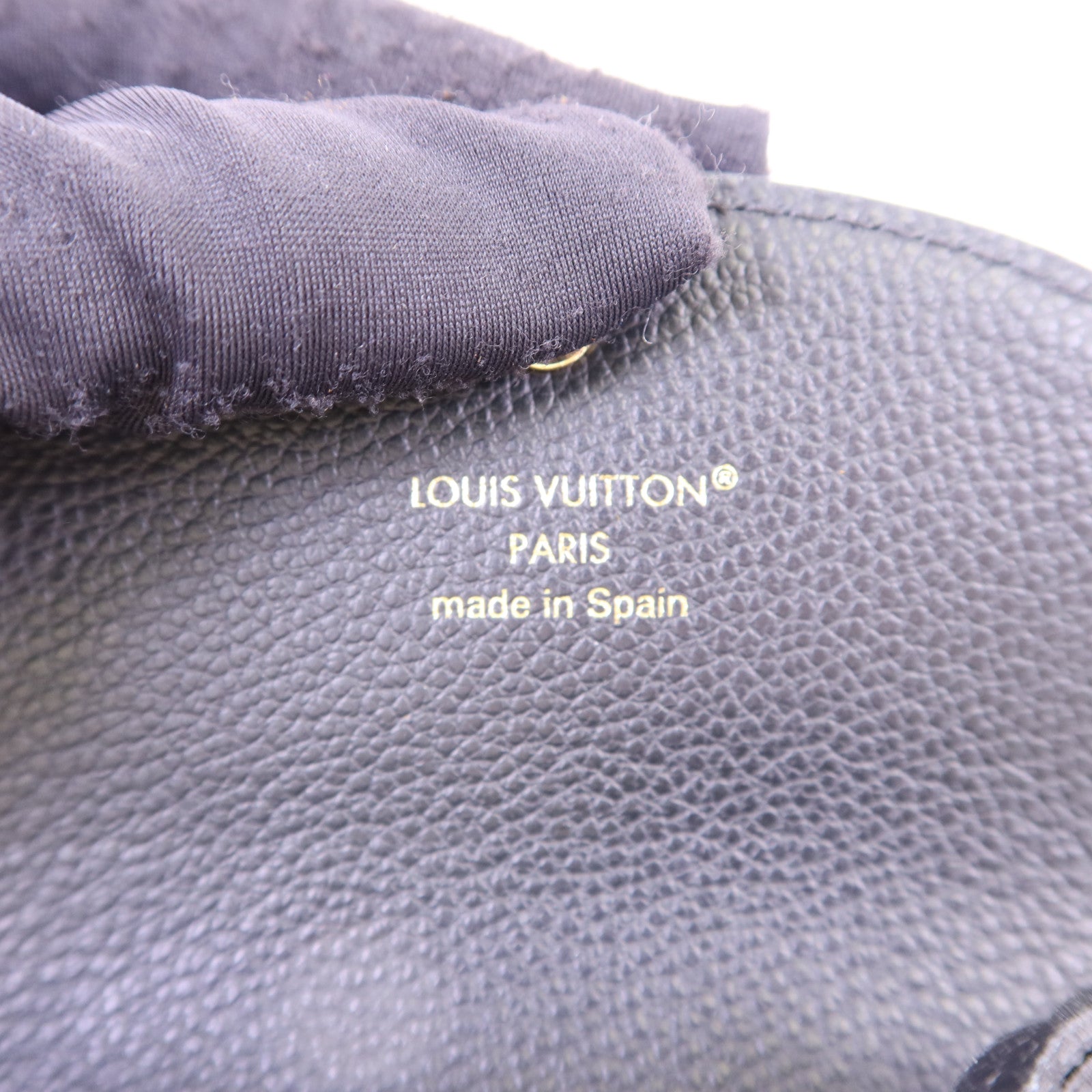 LOUIS VUITTON Monogram Empreinte Rosalie金扣零錢包