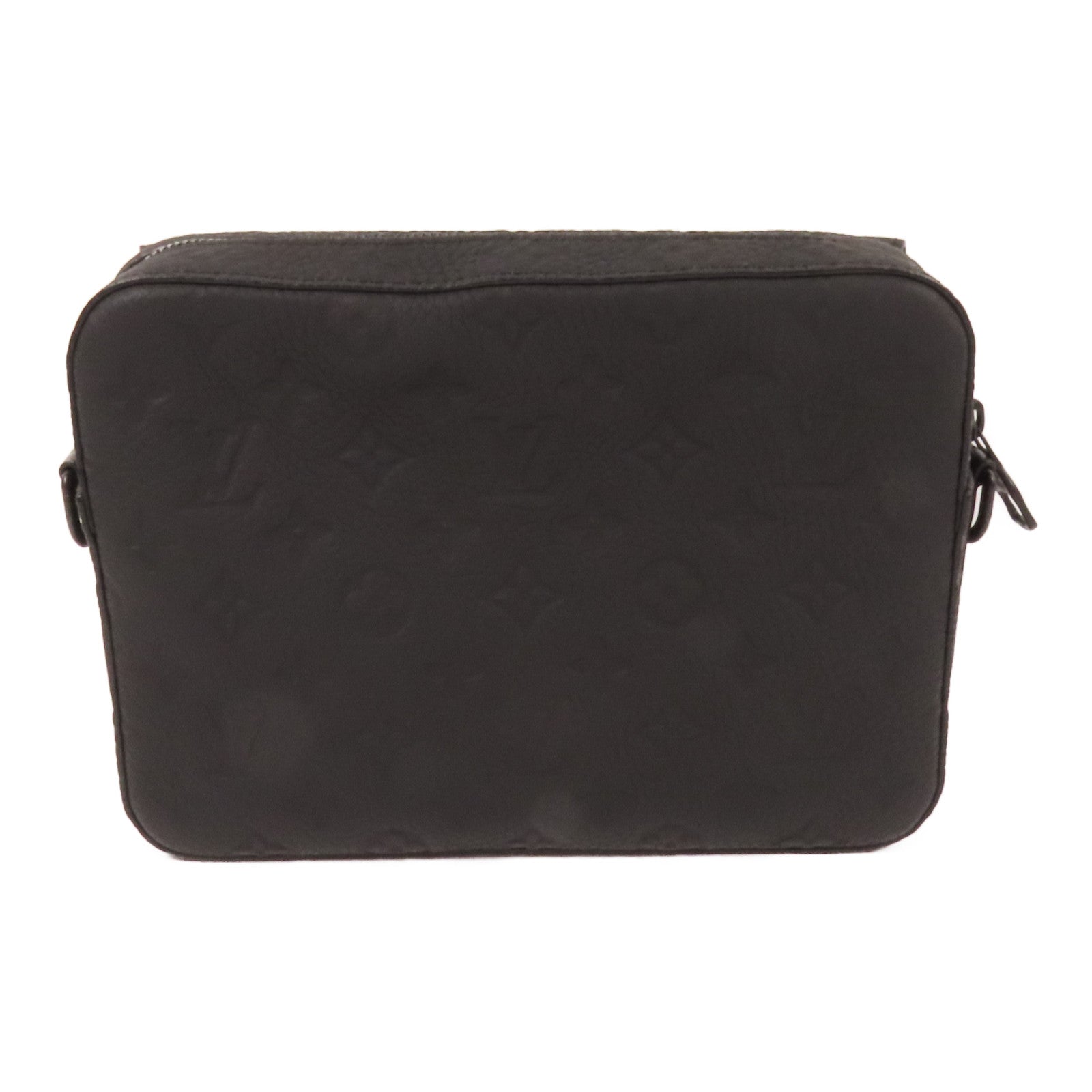 LOUIS VUITTON Monogram Taurillon Steamer Messenger肩背袋