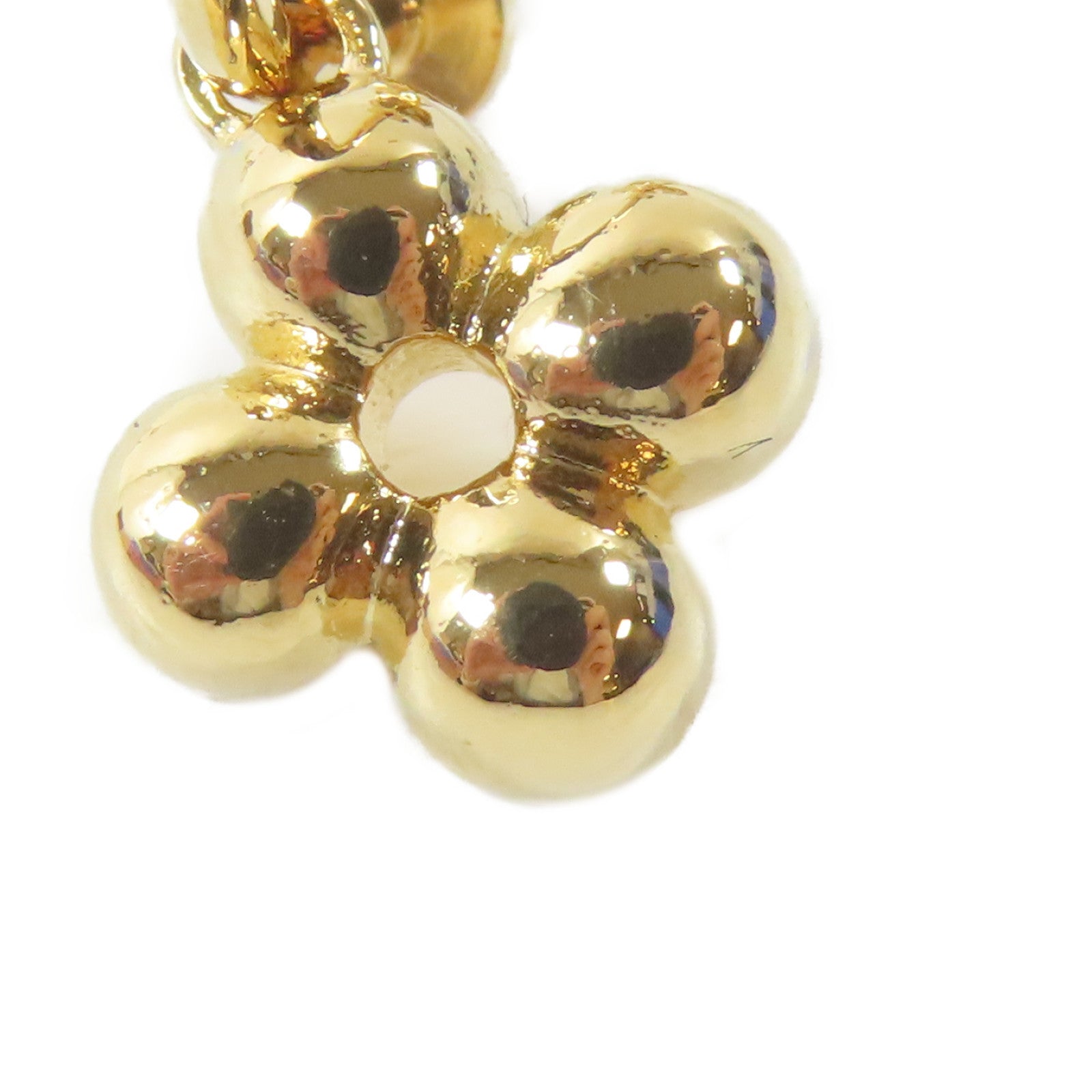 LOUIS VUITTON 金屬Blooming Earrings耳環金色
