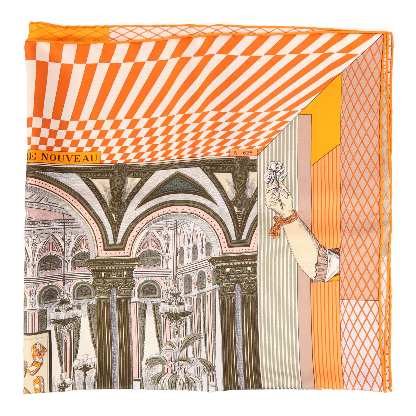 HERMES 絲質Scarf絲巾