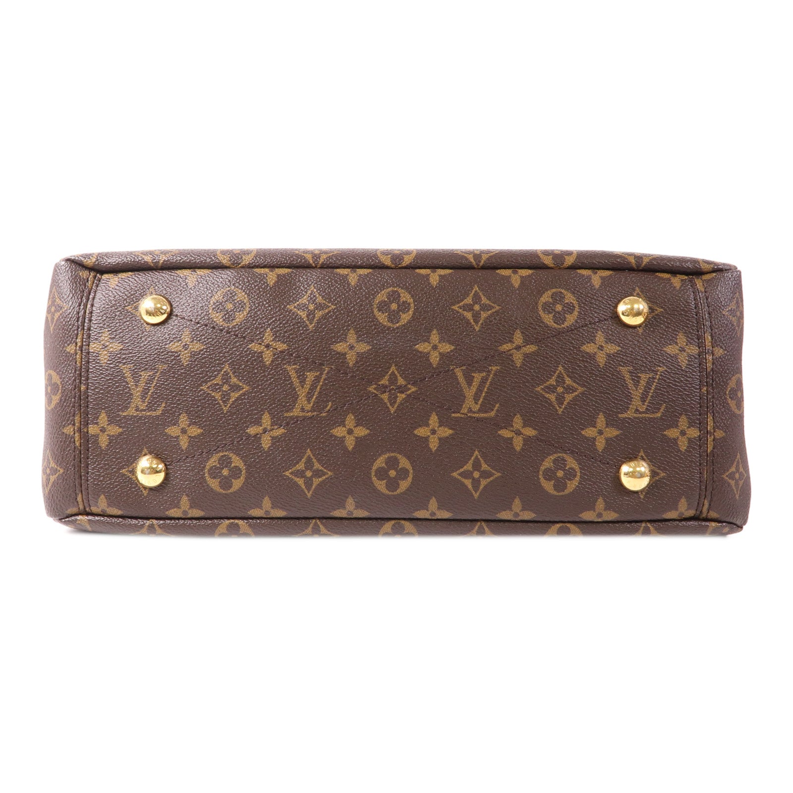 LOUIS VUITTON Monogram Pallas金扣手挽肩背兩用袋
