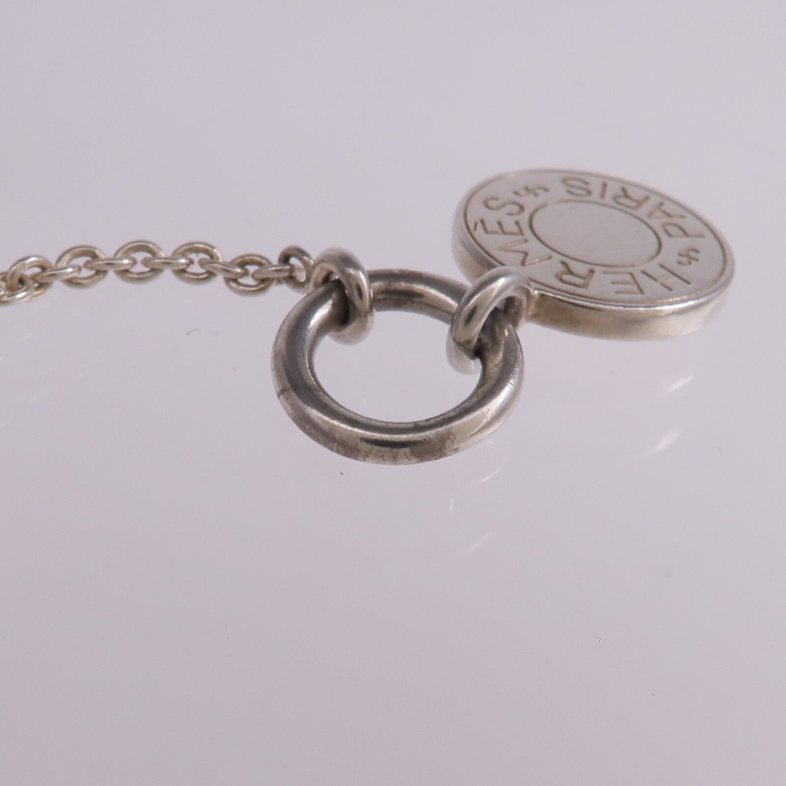HERMES 925純銀Amulettes Ex-Libris Pendant項鍊