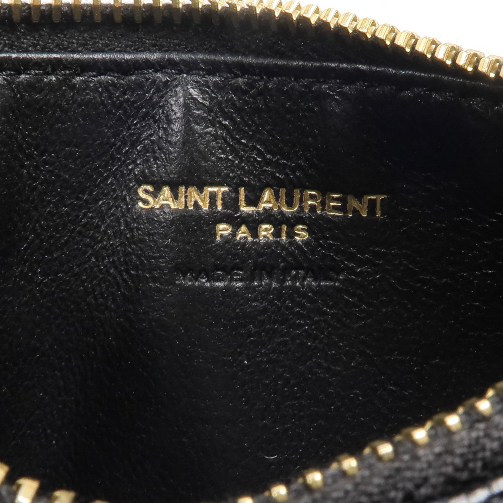 SAINT LAURENT 牛皮皮革Card Case卡片套