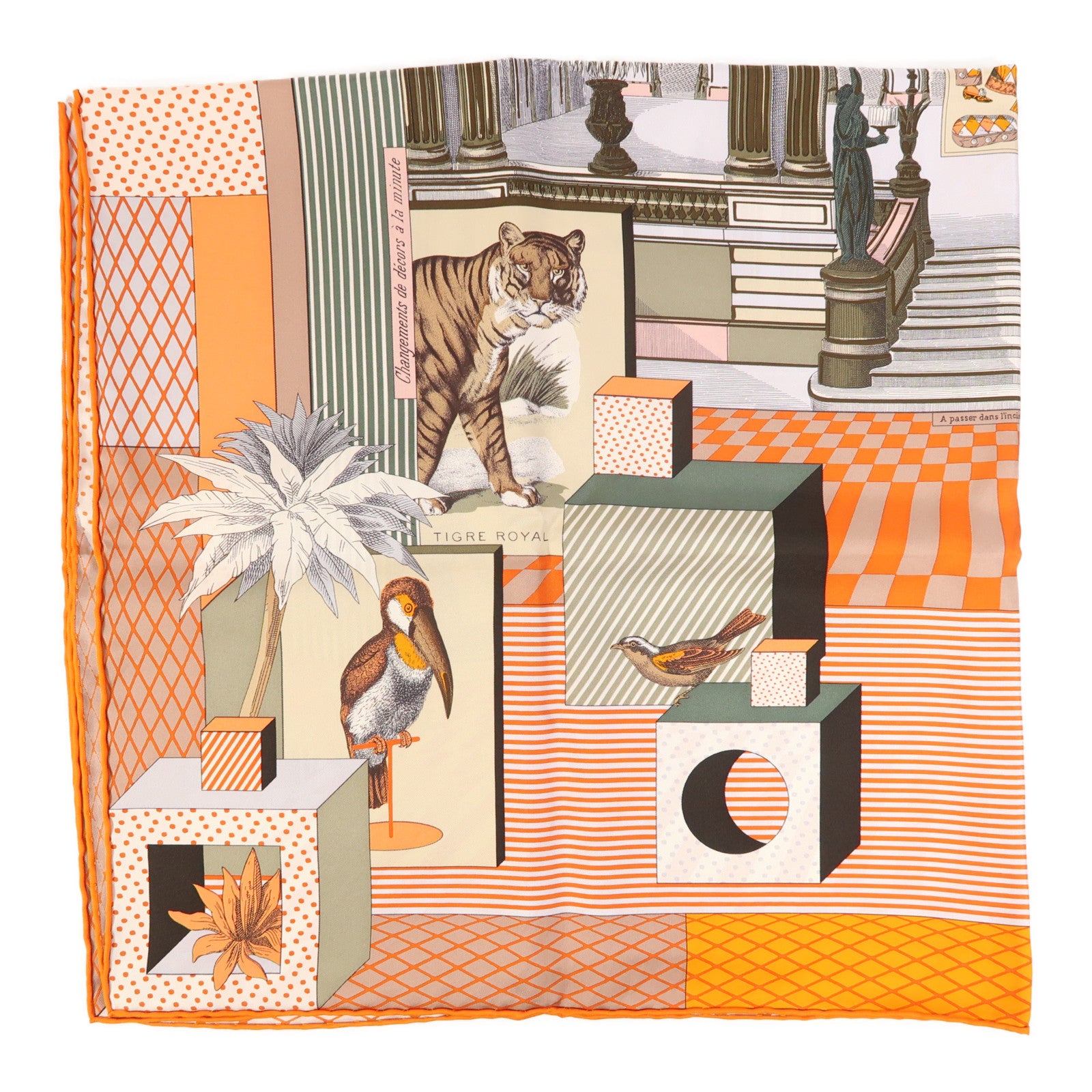 HERMES 絲質Scarf絲巾
