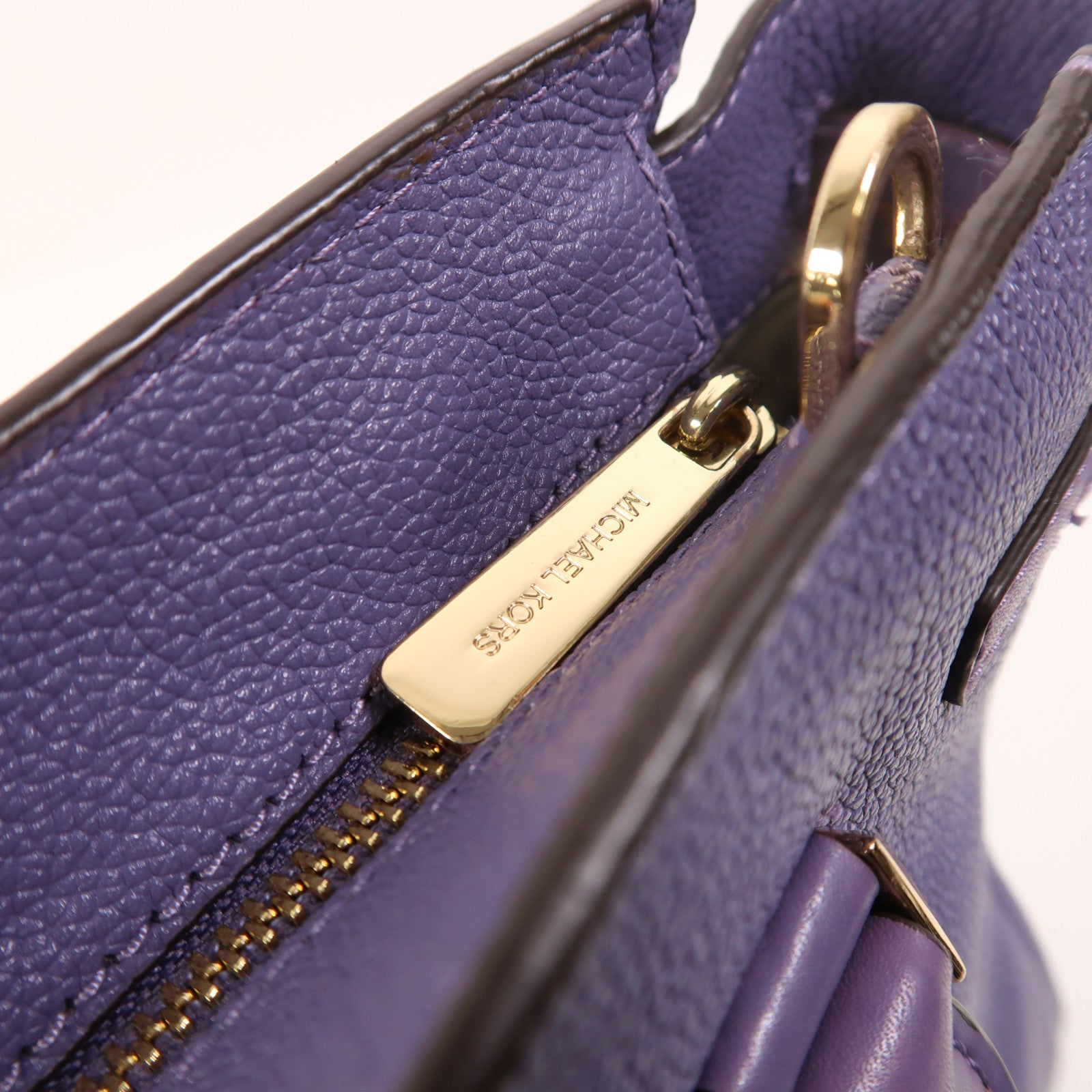Michael Kors 牛皮皮革2 Way Shoulder金扣手挽肩背兩用袋