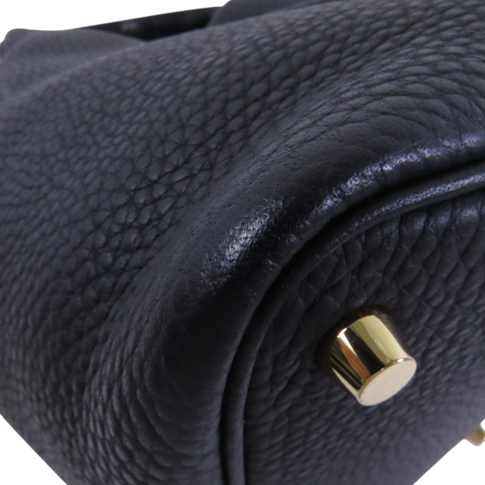 HERMES Clemence皮革/鱷魚皮革Picotin PM Touch金扣手挽袋