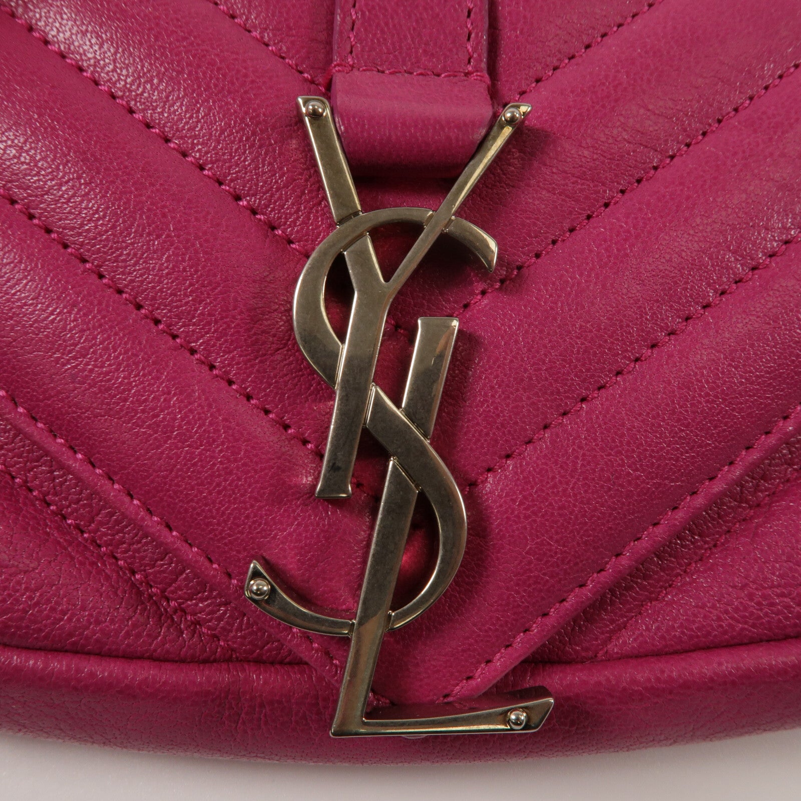 YVES SAINT LAURENT 牛皮皮革Classic Baby鏈帶肩背袋