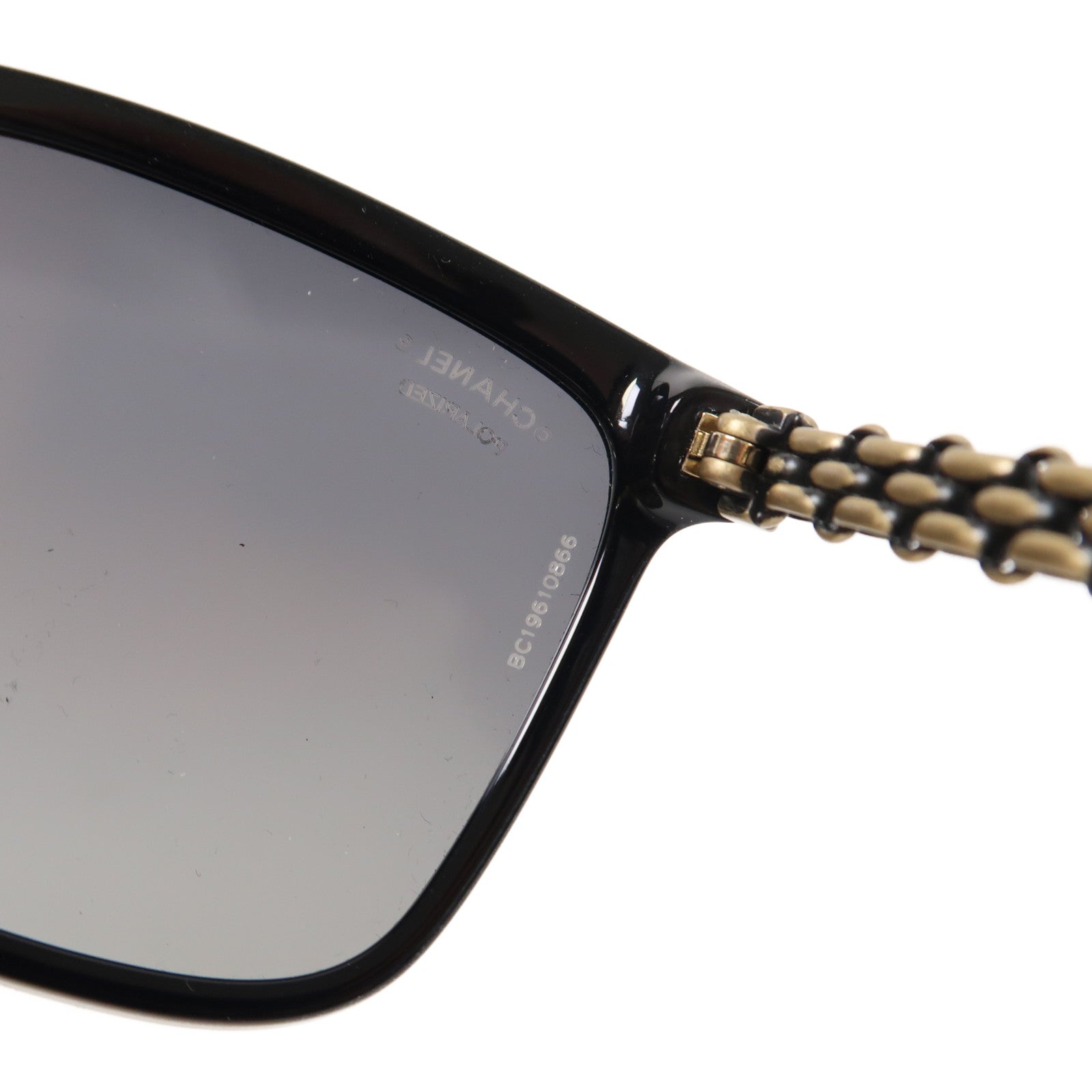 CHANEL 【激減優惠】PVC Sunglass太陽眼鏡黑色