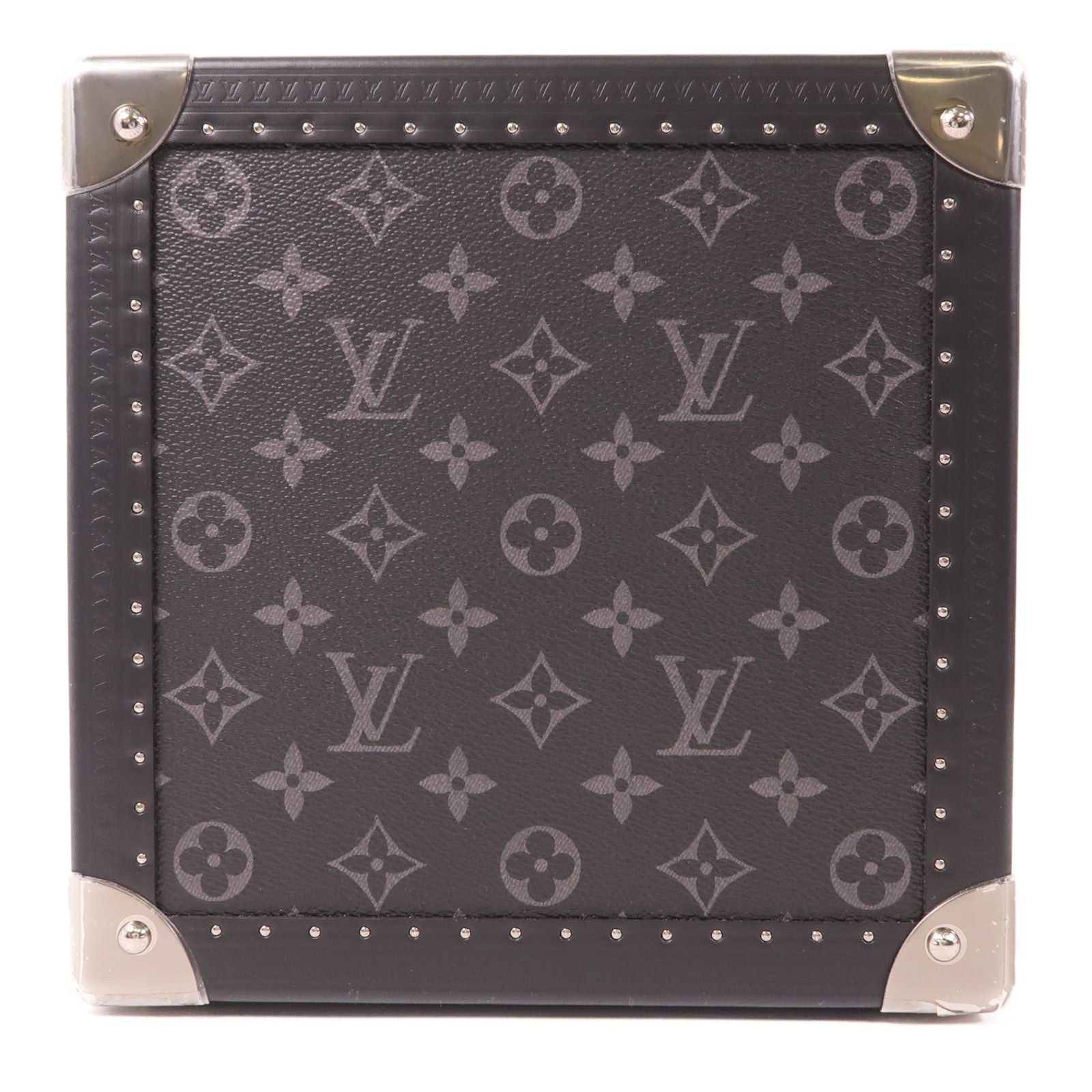 LOUIS VUITTON Monogram Eclipse Coffret Joaillerie銀扣珠寶盒