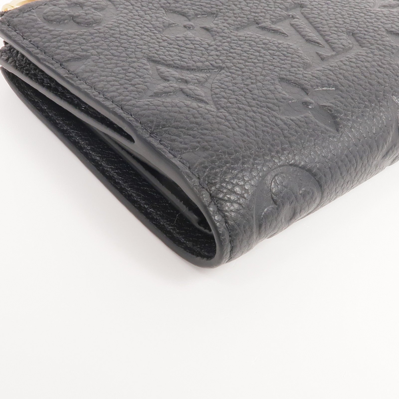 LOUIS VUITTON Monogram Empreinte Lisa Wallet金扣錢包