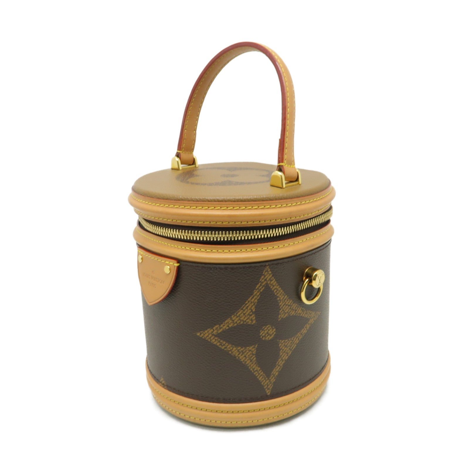 LOUIS VUITTON 【激減優惠】Monogram Giant Cannes Vanity金扣手挽肩背兩用袋棕色