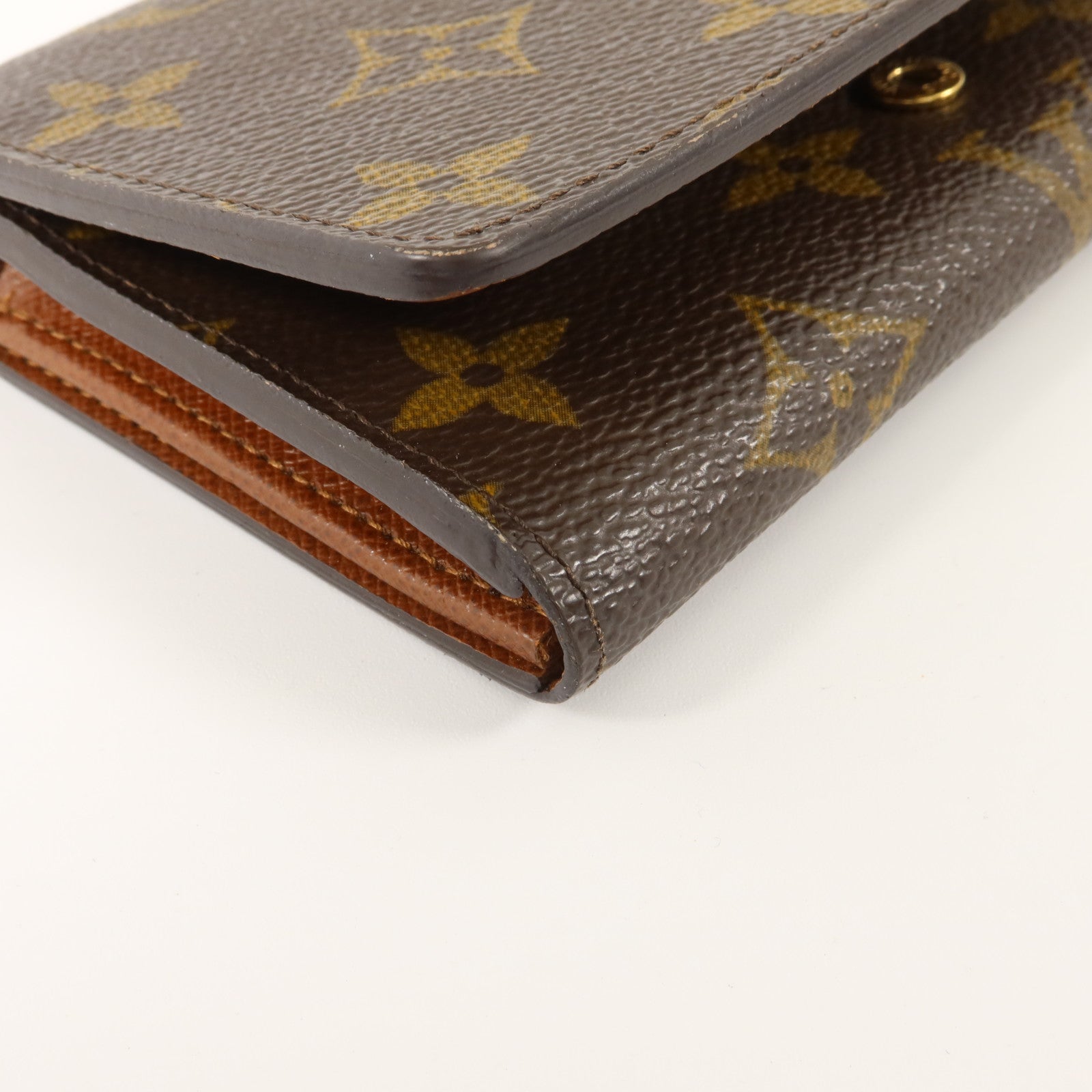 LOUIS VUITTON Monogram Porte Monnaie金扣錢包