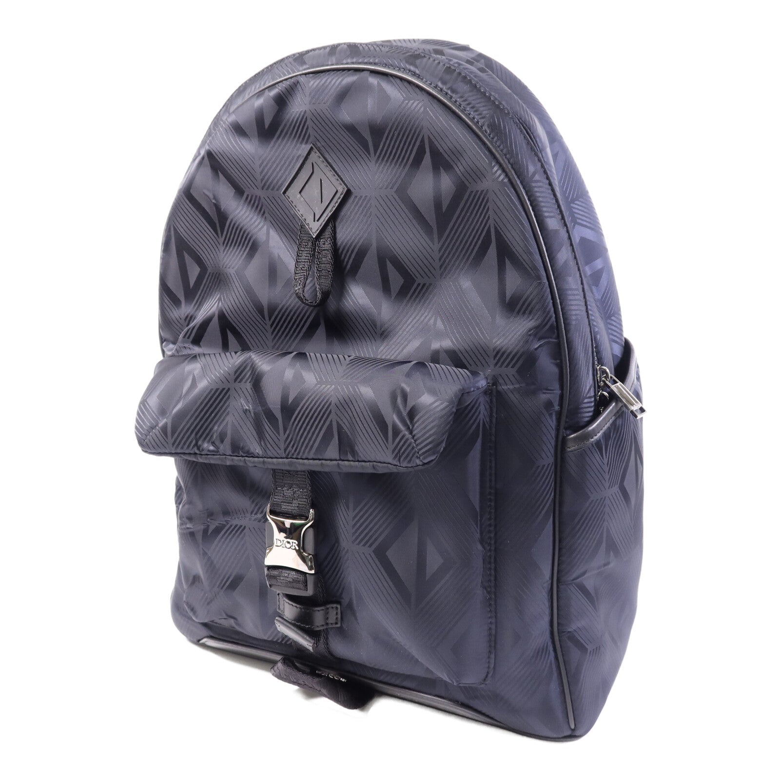 Dior 尼龍Backpack銀扣背包