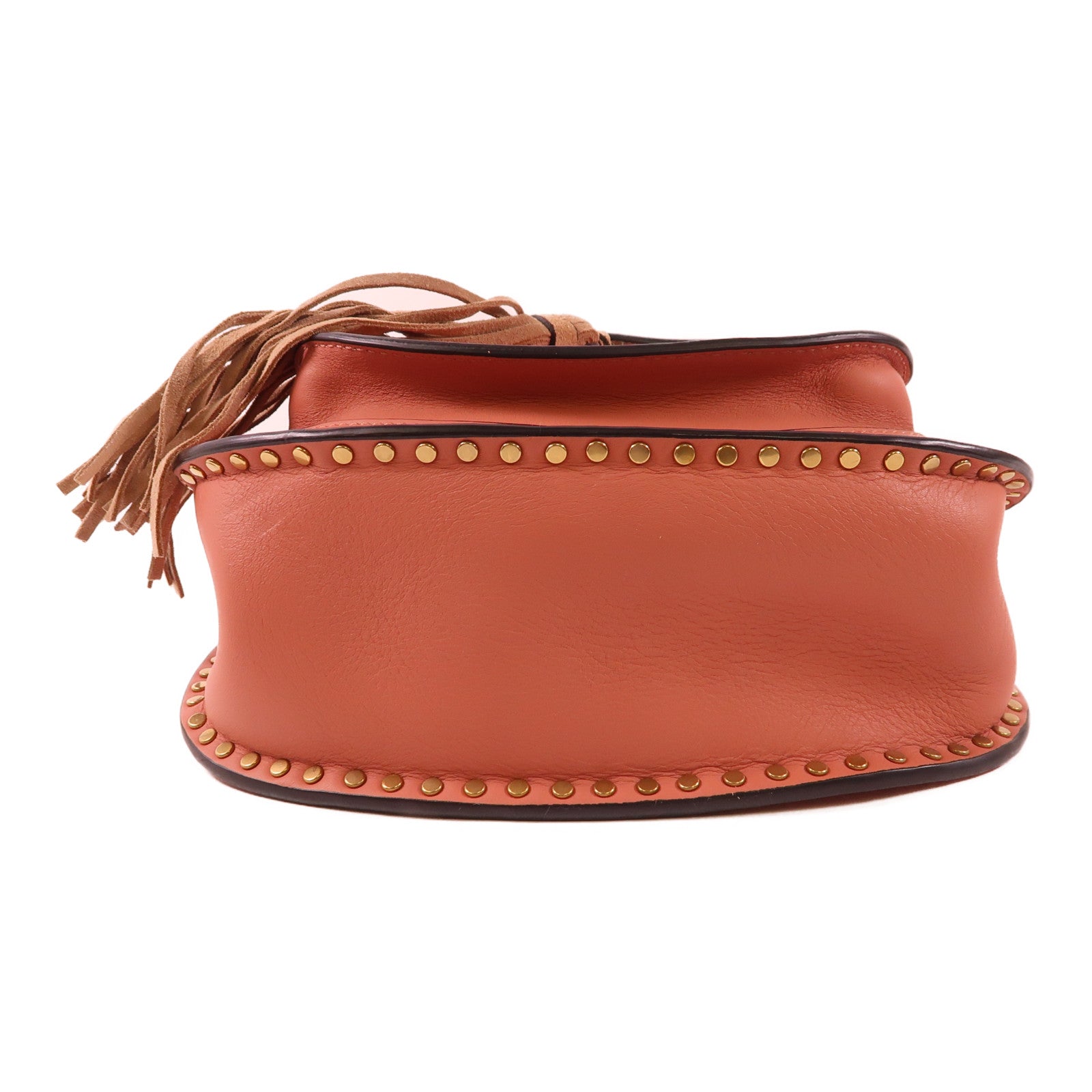 Chloe 牛皮皮革Shoulder Bag金扣肩背袋