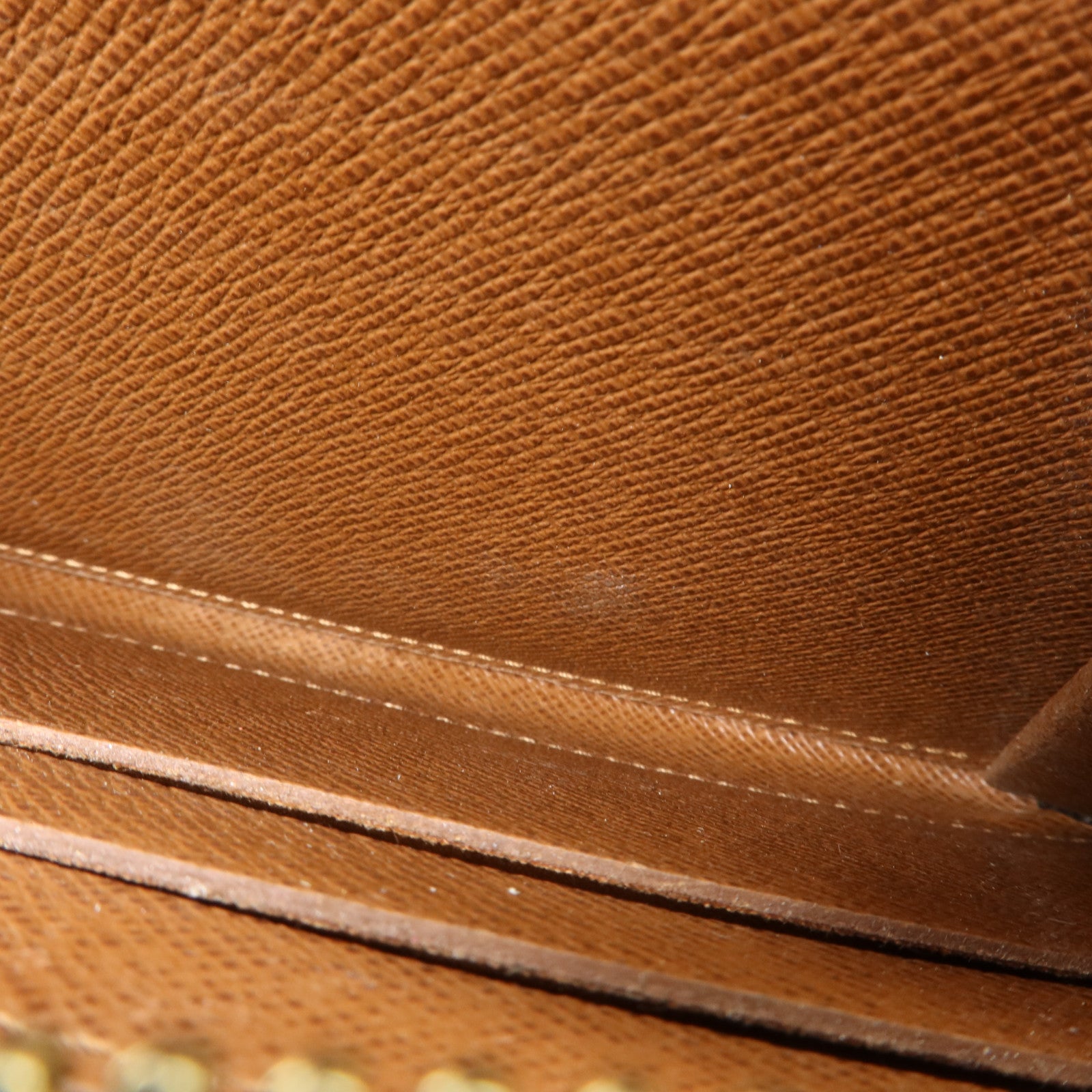 LOUIS VUITTON Monogram Zipper Long Wallet金扣長錢包