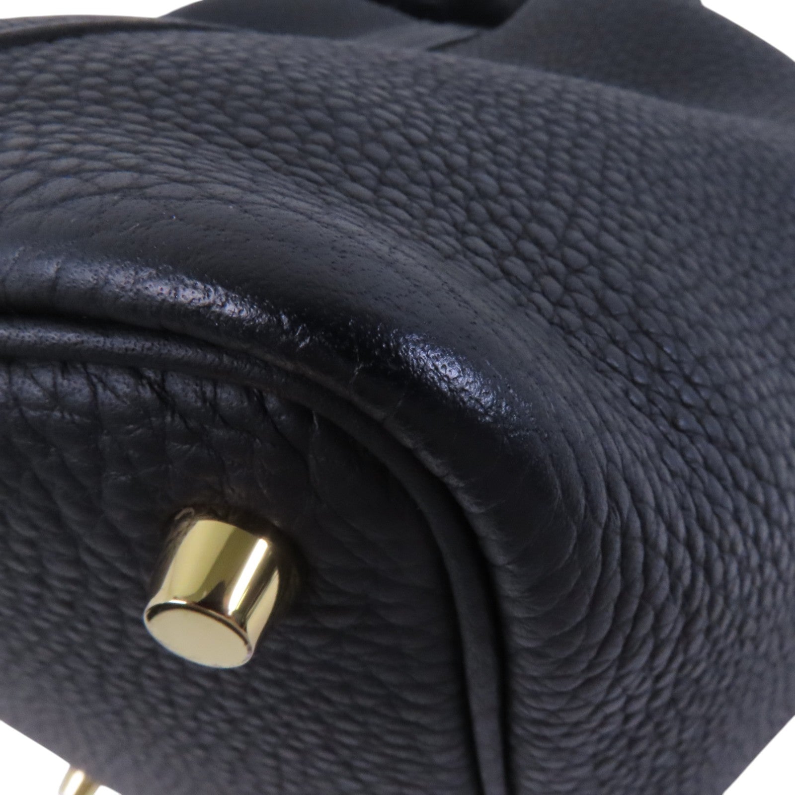 HERMES Clemence皮革/鱷魚皮革Picotin PM Touch金扣手挽袋