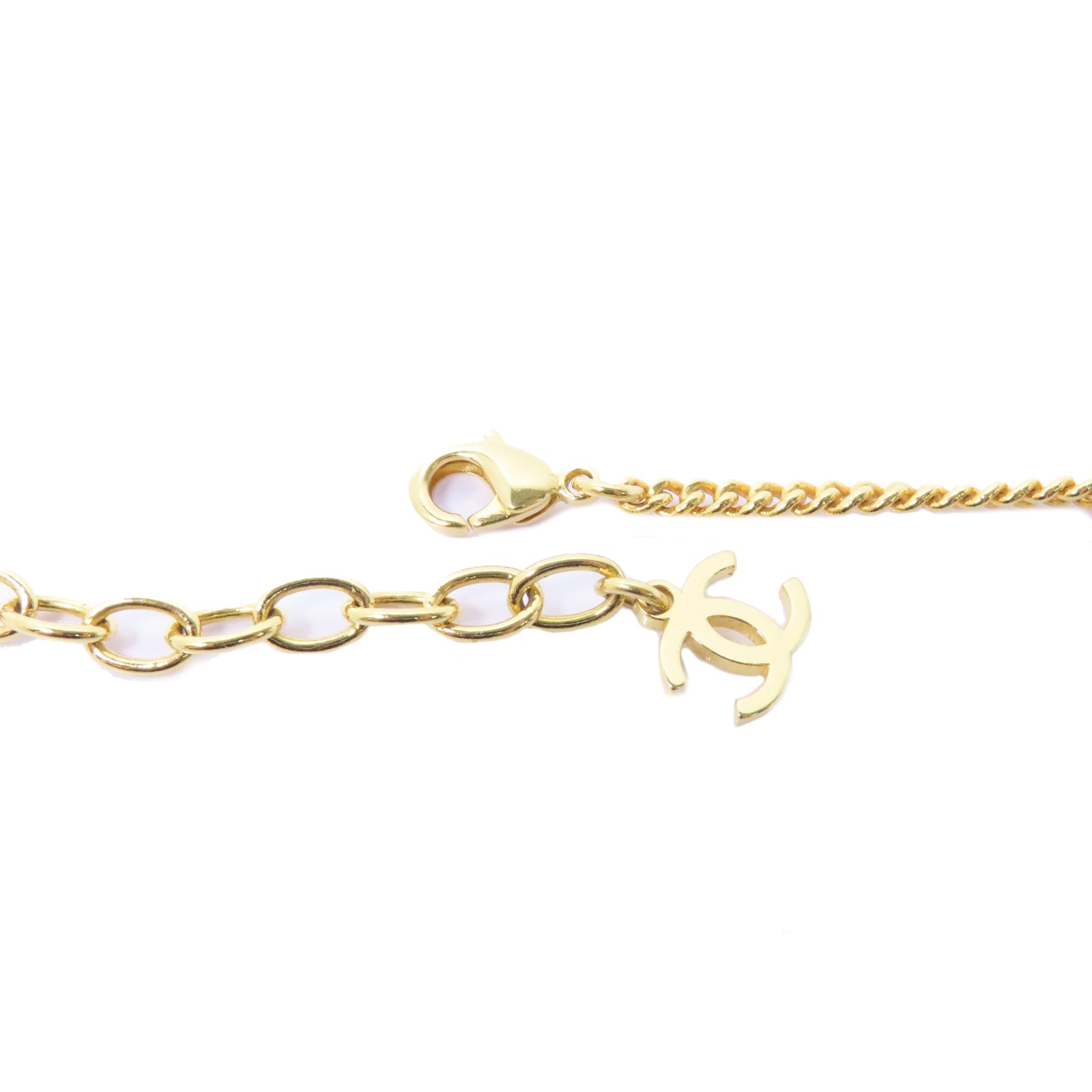 CHANEL 金屬Necklace項鍊金色