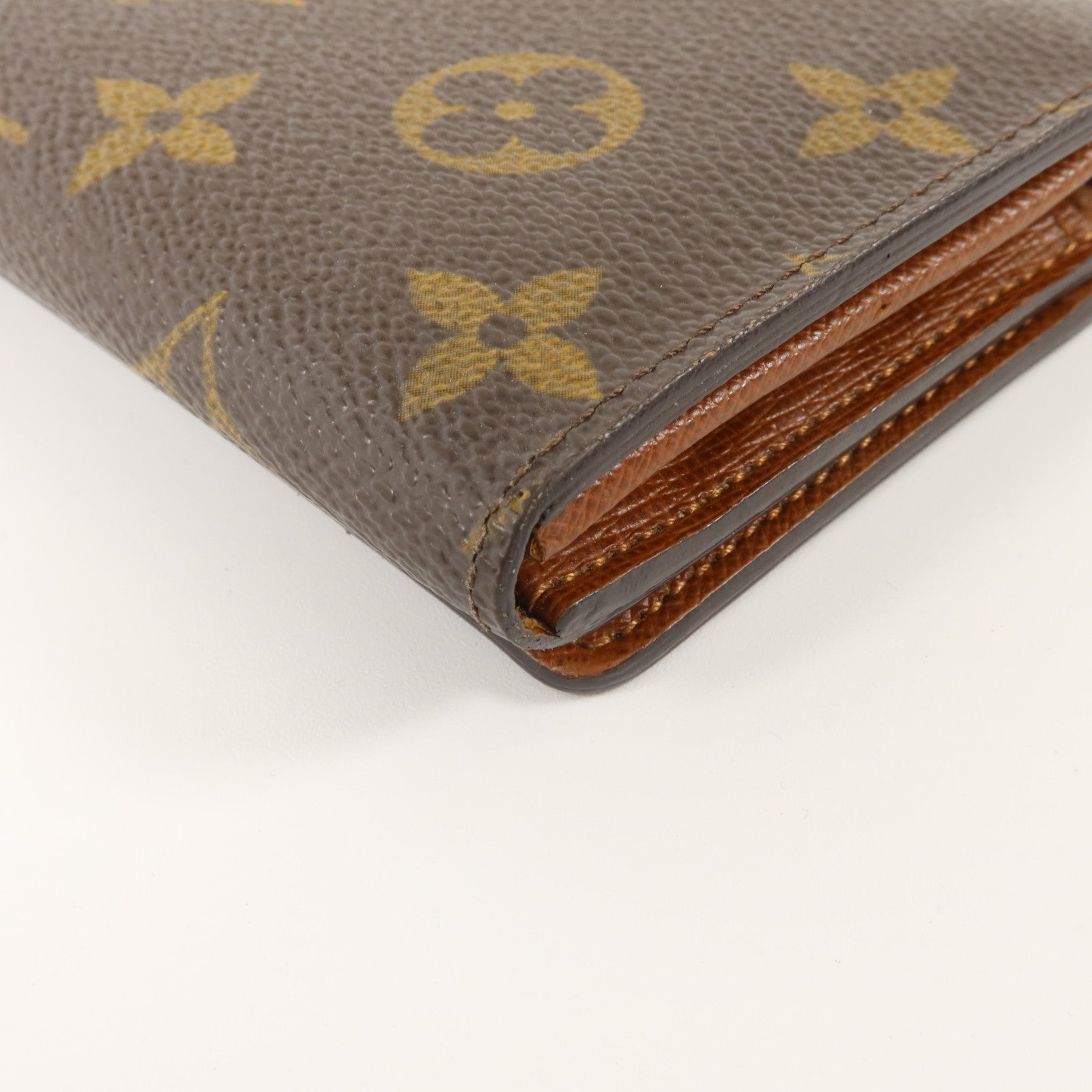 LOUIS VUITTON Monogram Porte Monnaie金扣錢包