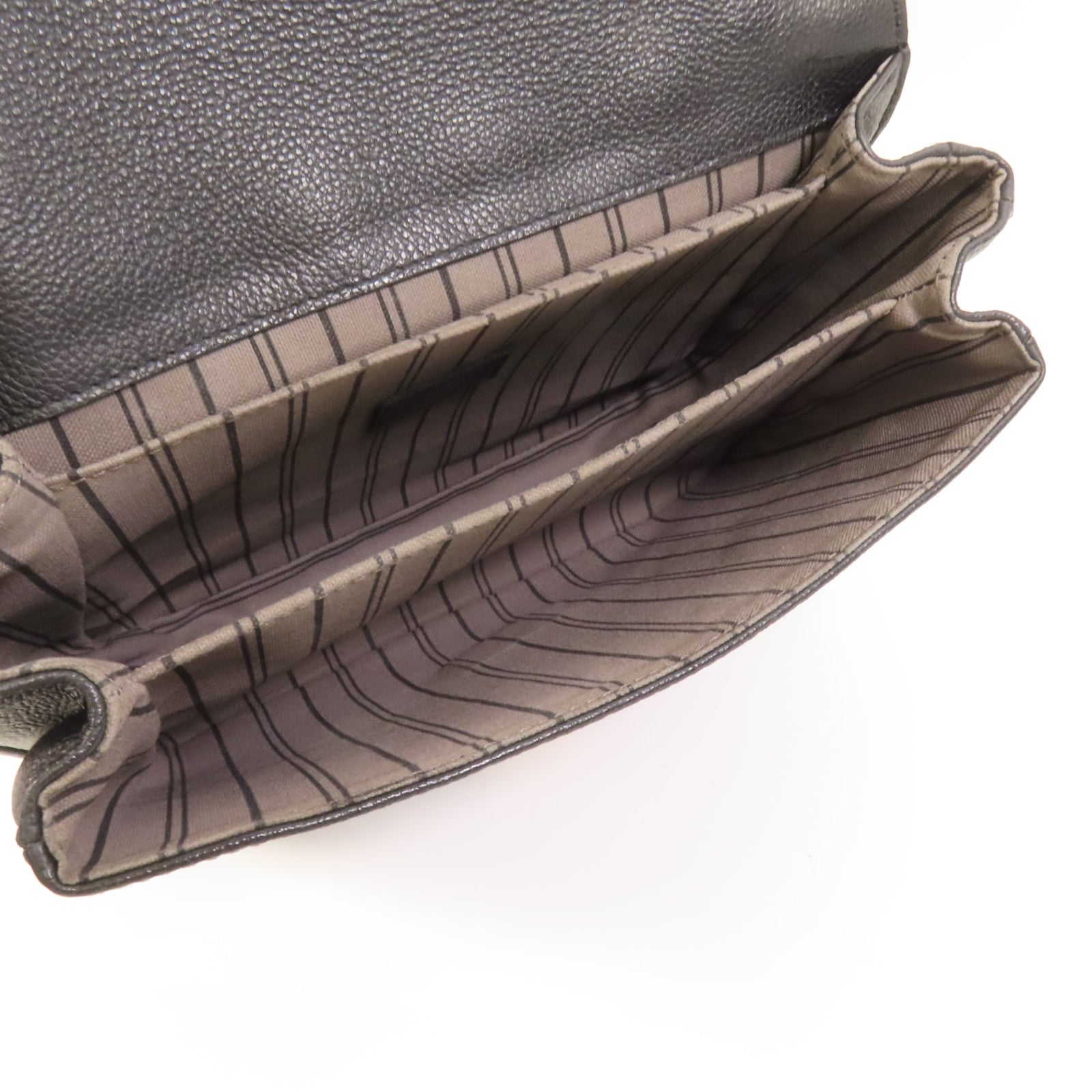 LOUIS VUITTON Monogram Empreinte Pochette Metis金扣手挽肩背兩用袋