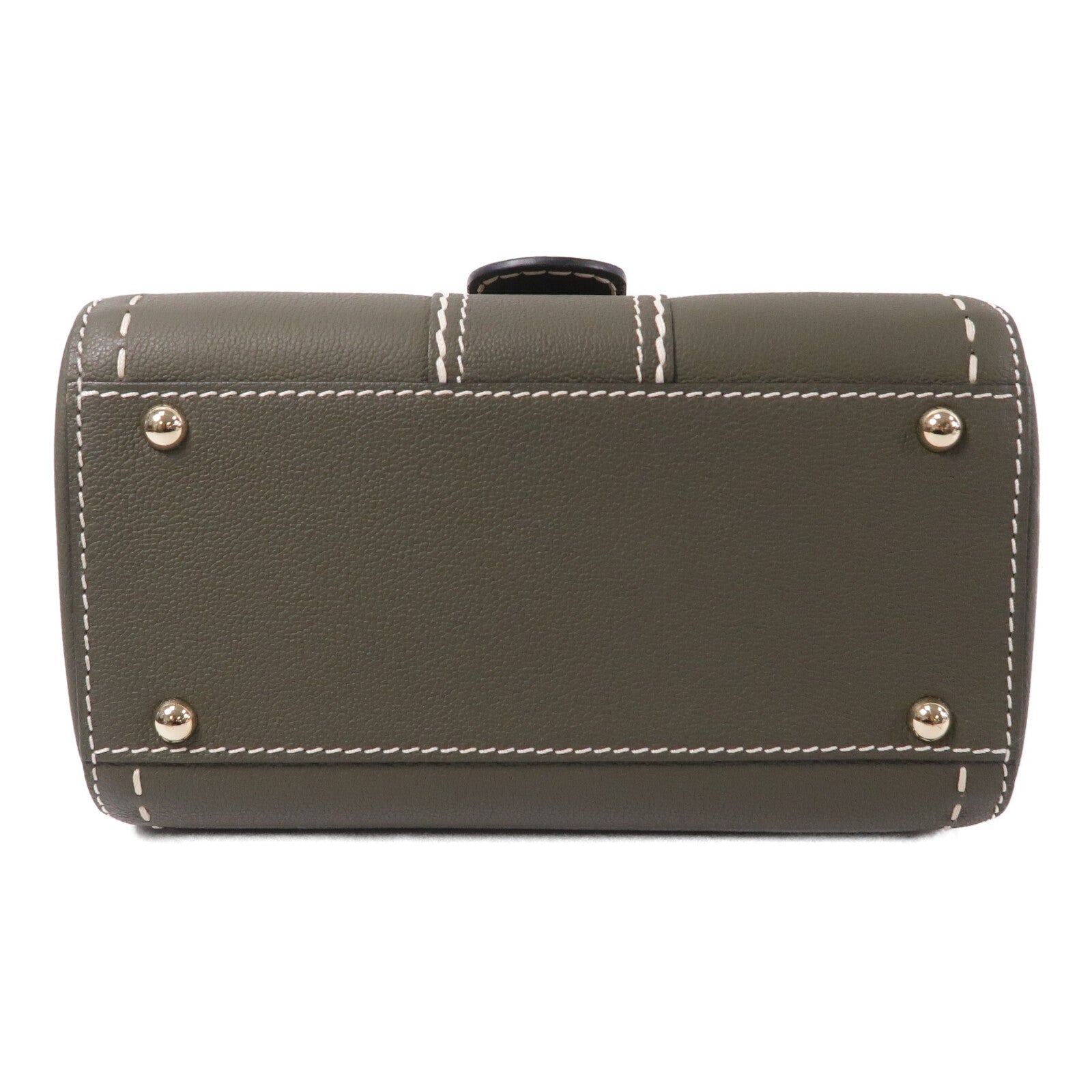 Delvaux 牛皮皮革Brillant Mini手挽肩背兩用袋