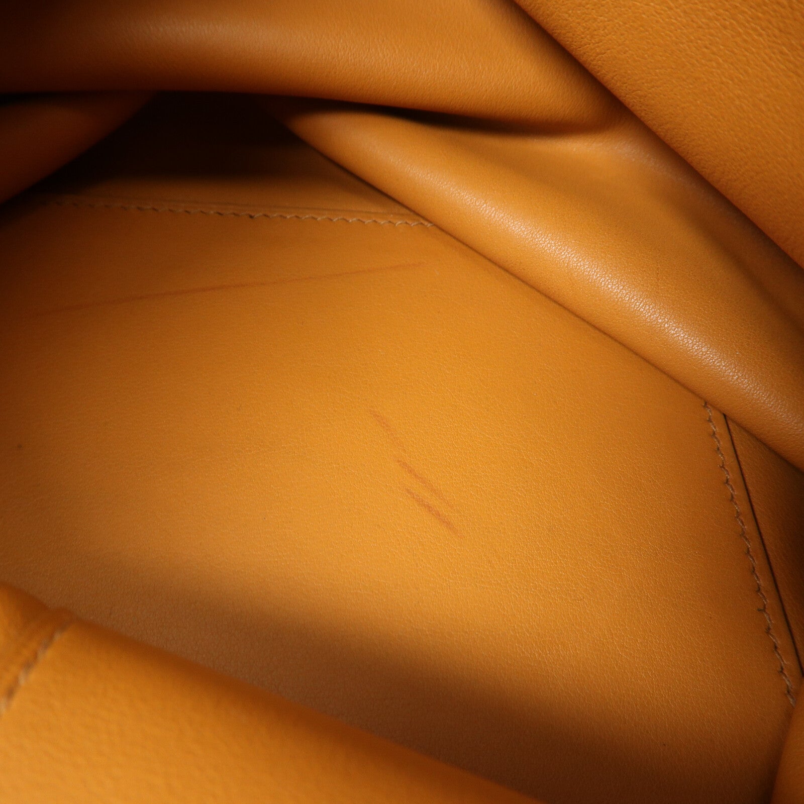 HERMES Evercolor皮革Licol 17肩背袋Gold