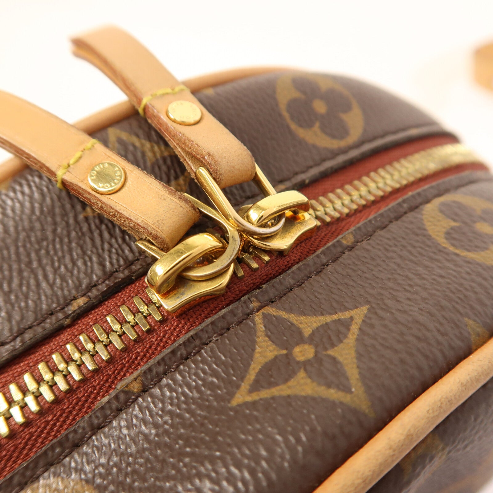 LOUIS VUITTON Monogram Boite Chapeau Souple PM金扣肩背袋