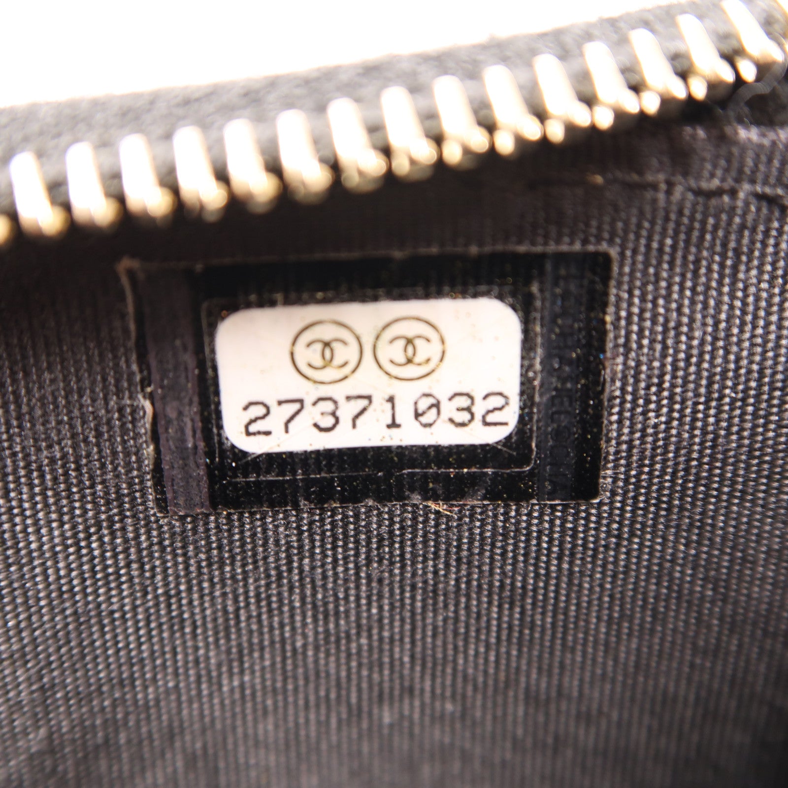 CHANEL 牛皮皮革Long Wallet金扣長錢包