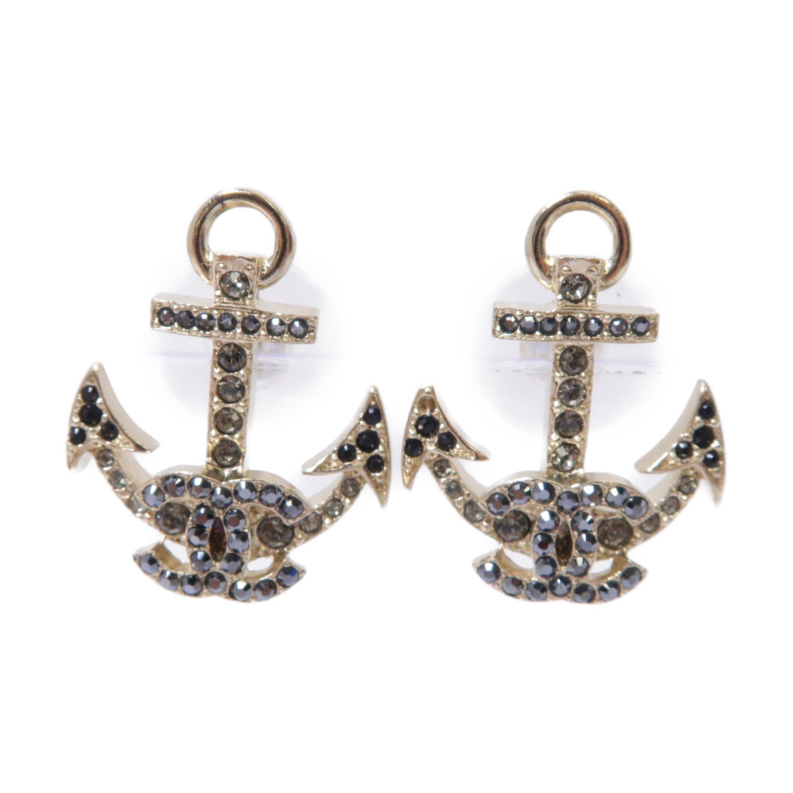 CHANEL 【激減優惠】金屬Earring耳環金色