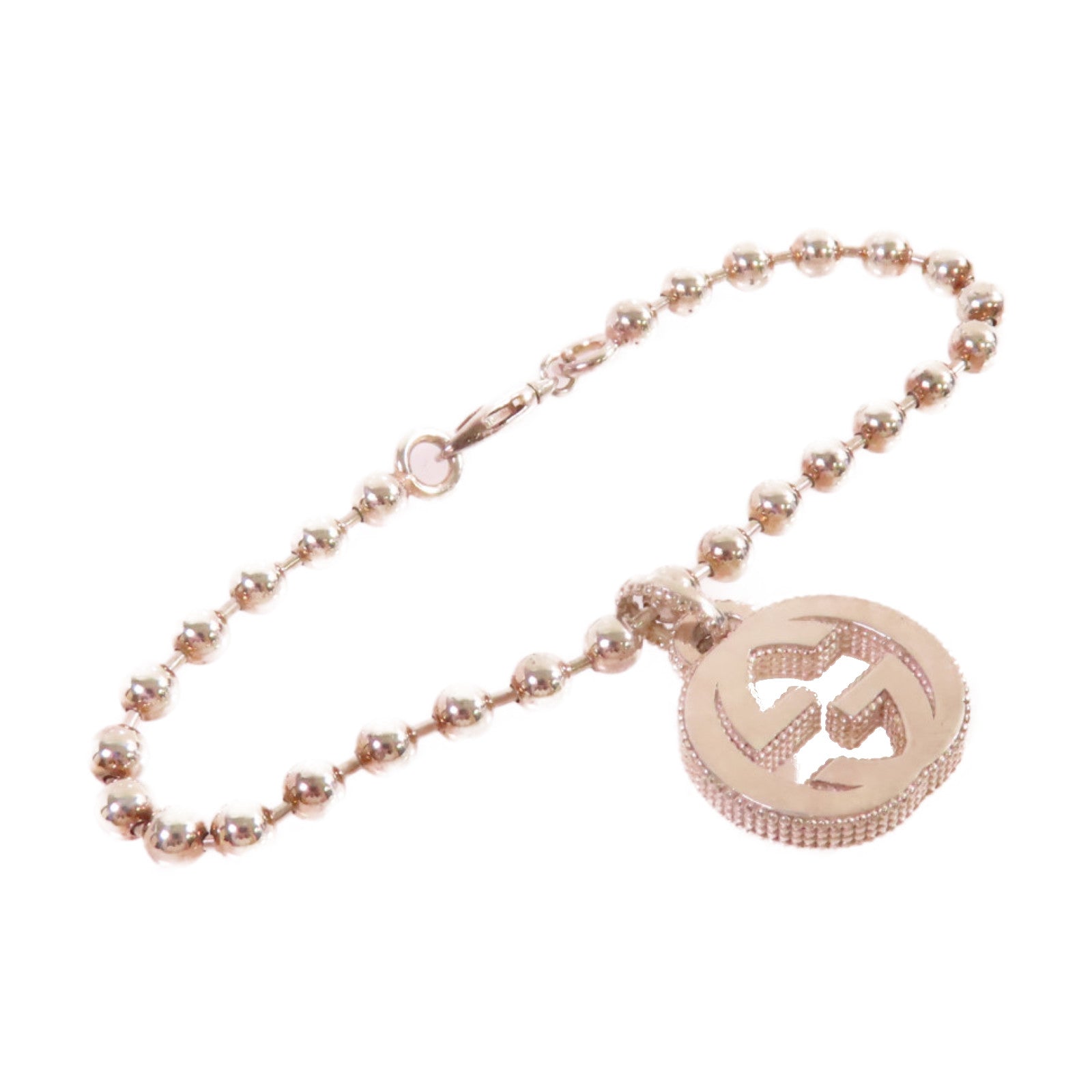 GUCCI 925純銀GG Silver Bracelet手鏈銀色#16