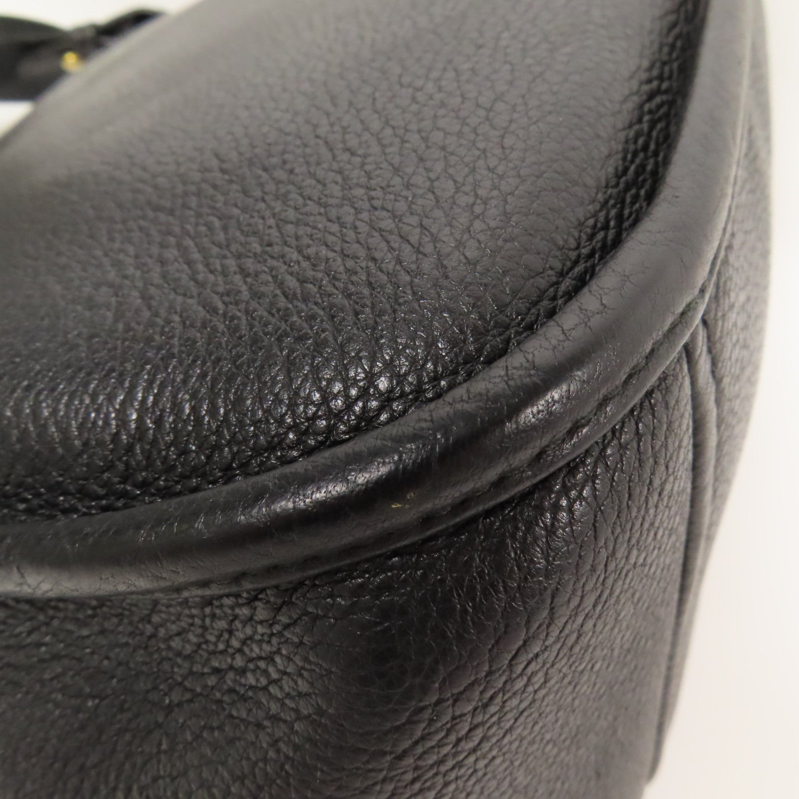 PRADA 牛皮皮革Shoulder Bag 金扣肩背袋