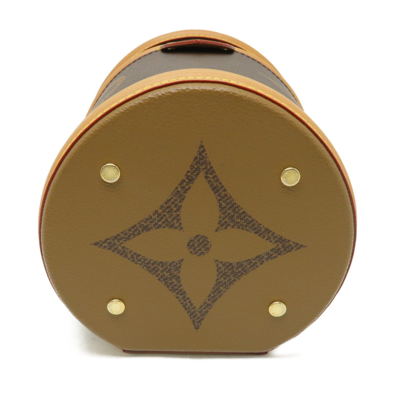 LOUIS VUITTON 【激減優惠】Monogram Giant Cannes Vanity金扣手挽肩背兩用袋棕色